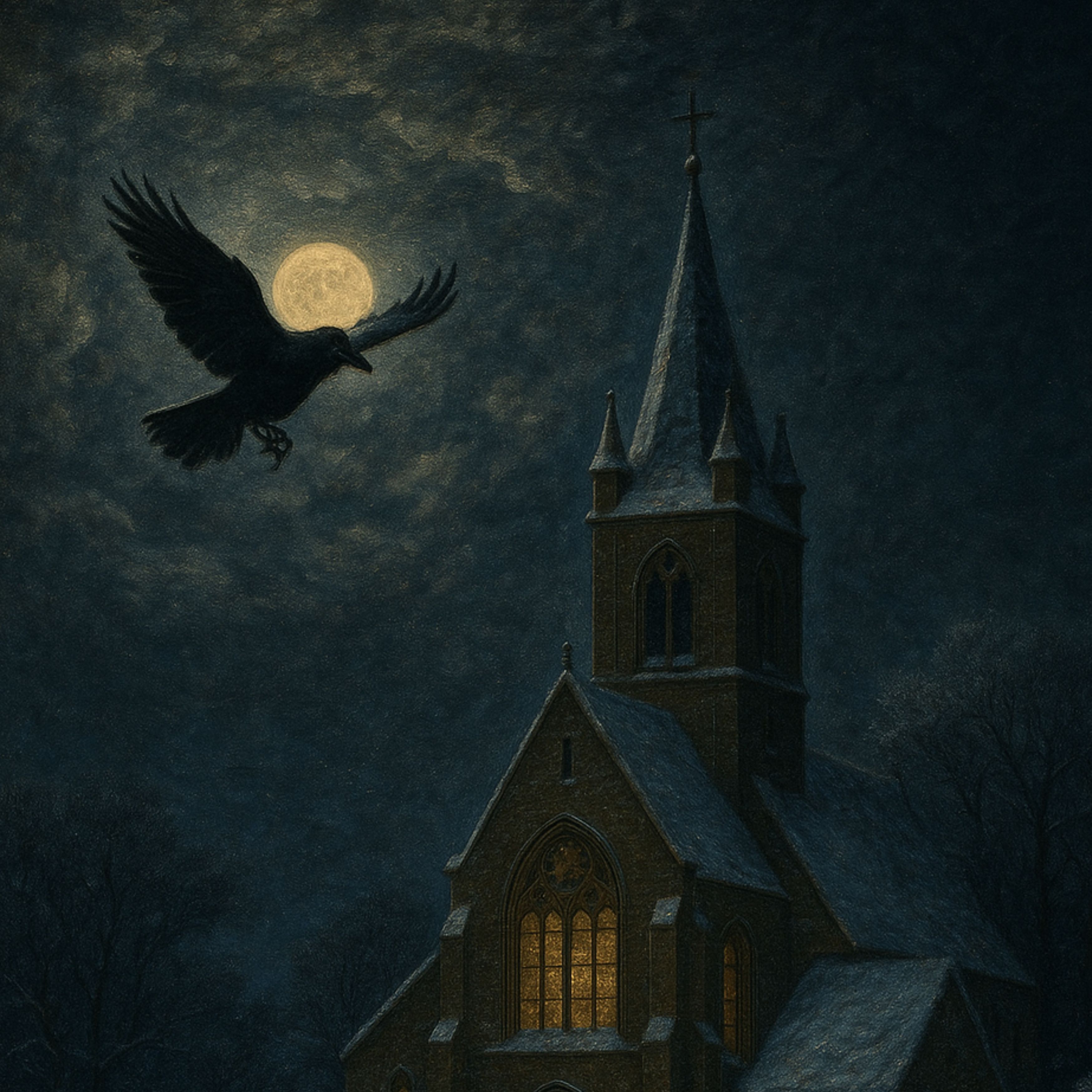 A Chilly Sunday in 1884 artwork