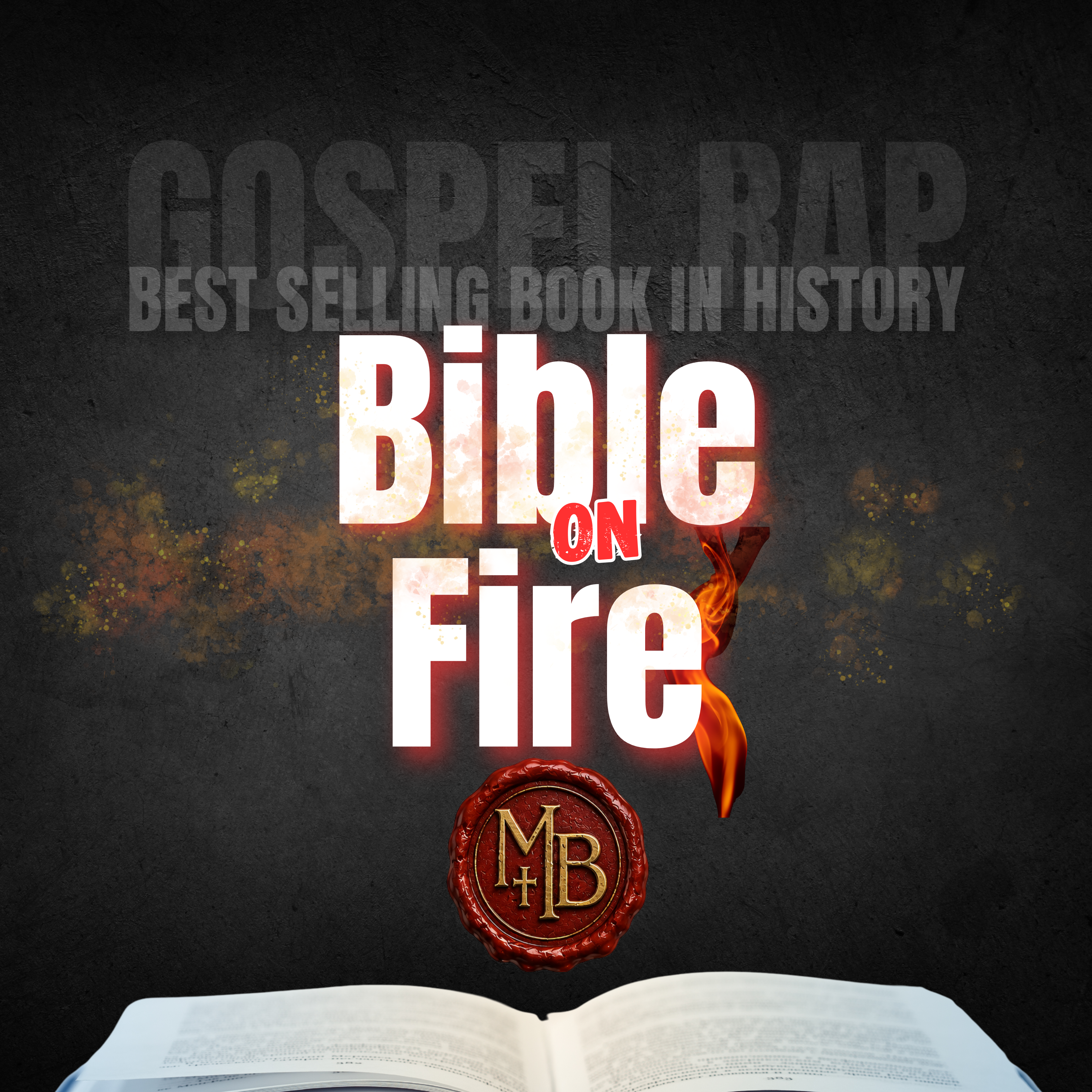 Bible on Fire by Malachi Ben-David cover art