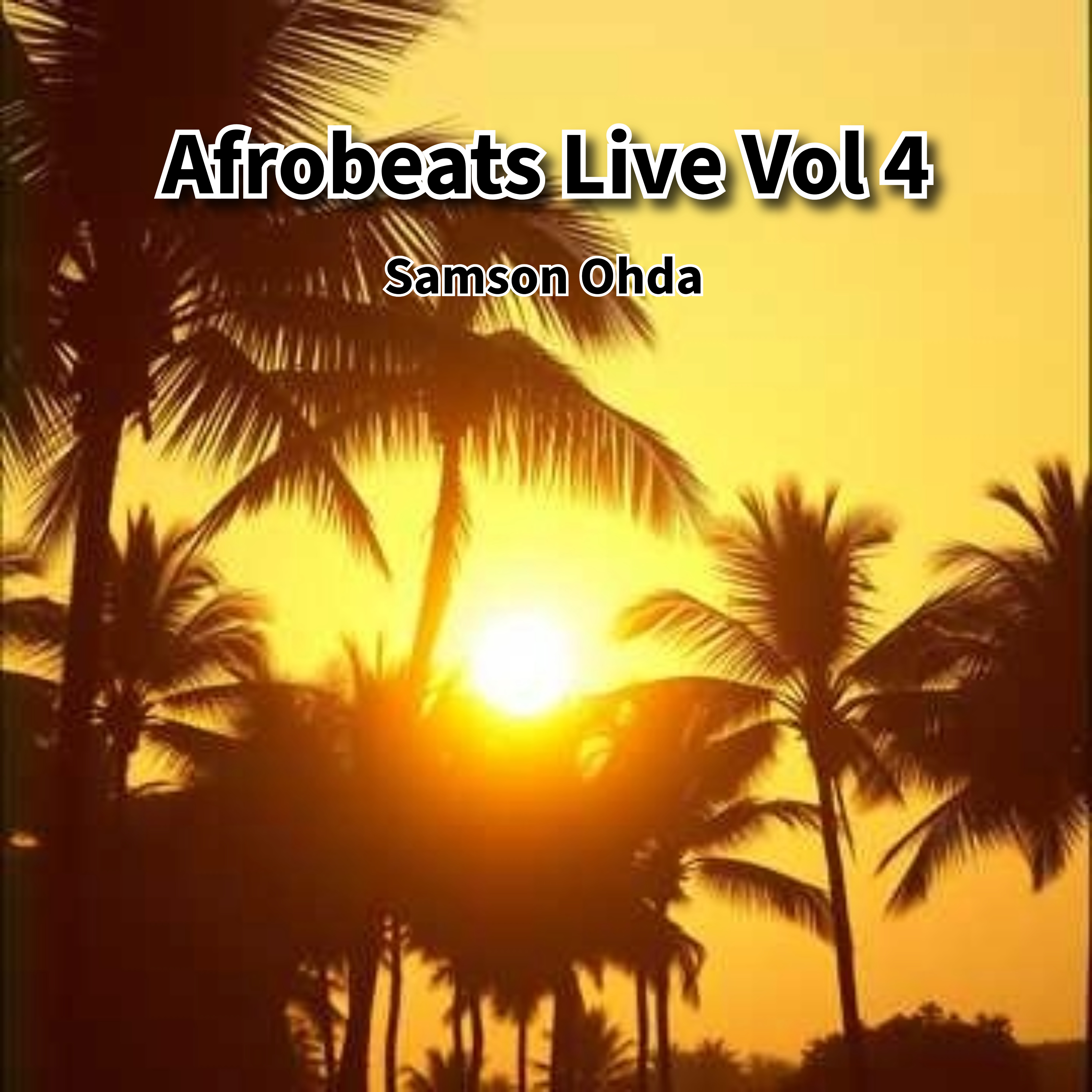 Afrobeats Live Vol 4 Album artwork