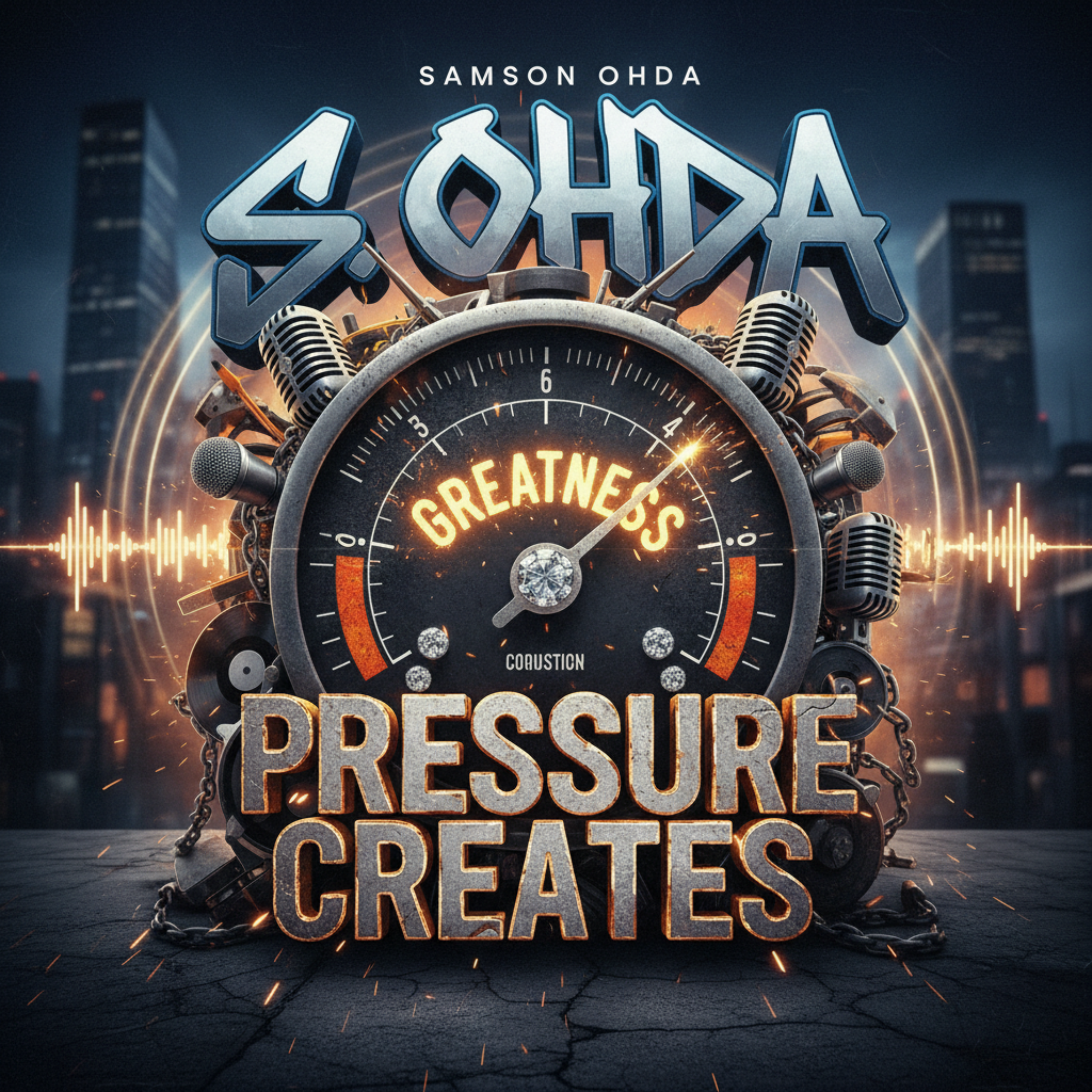 Pressure Creates Greatness by Samson Ohda  cover art