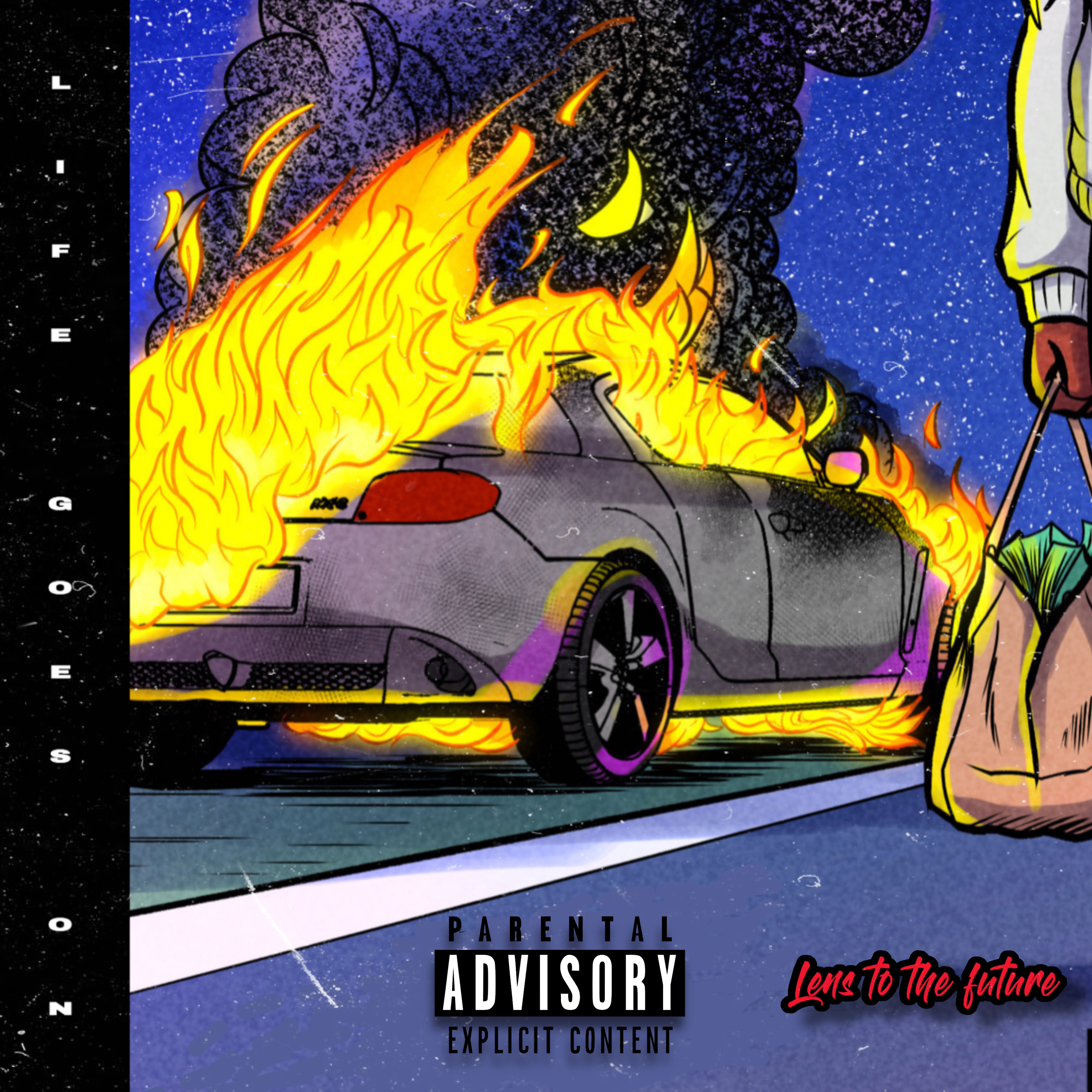 LIFE GOES ON artwork