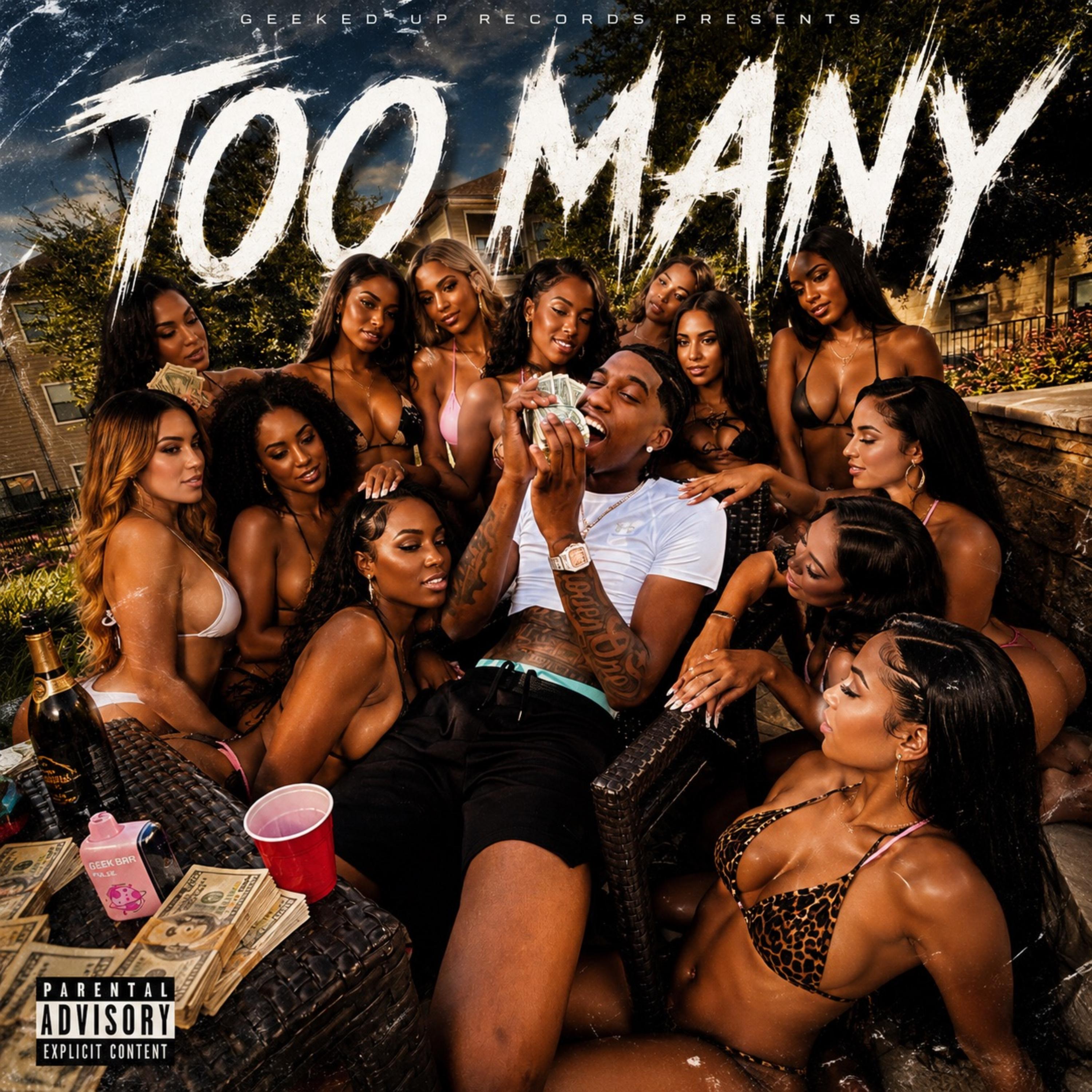 Too Many by Lil Caydo cover art