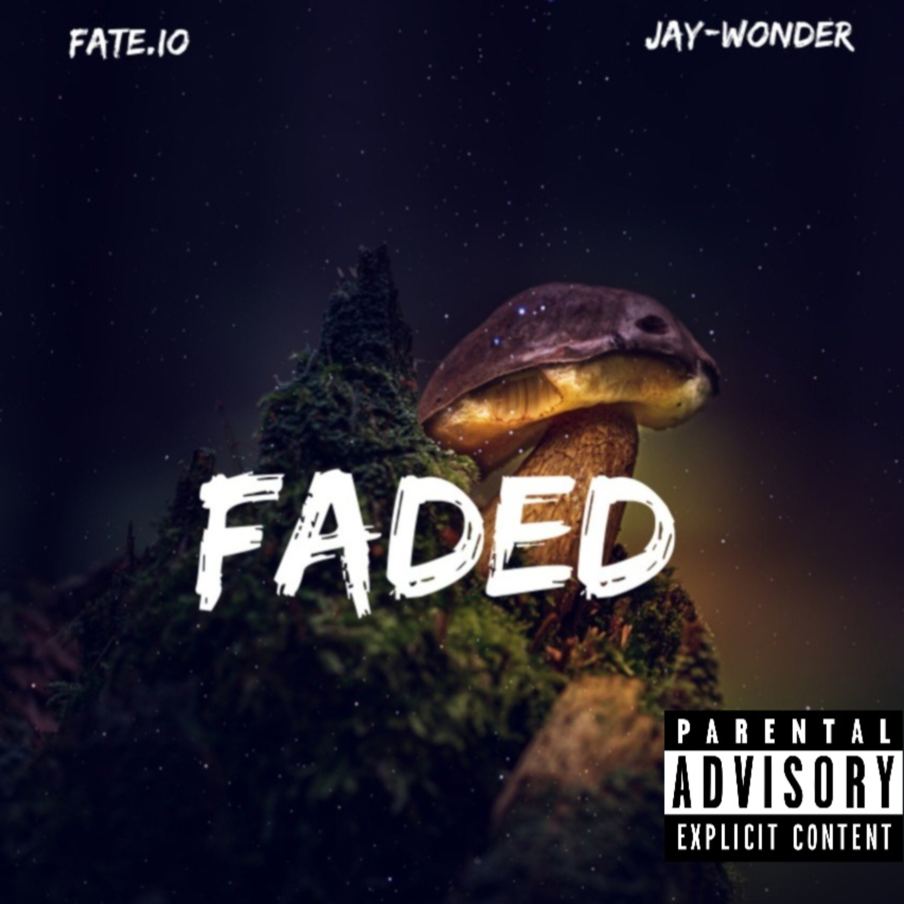 Faded artwork