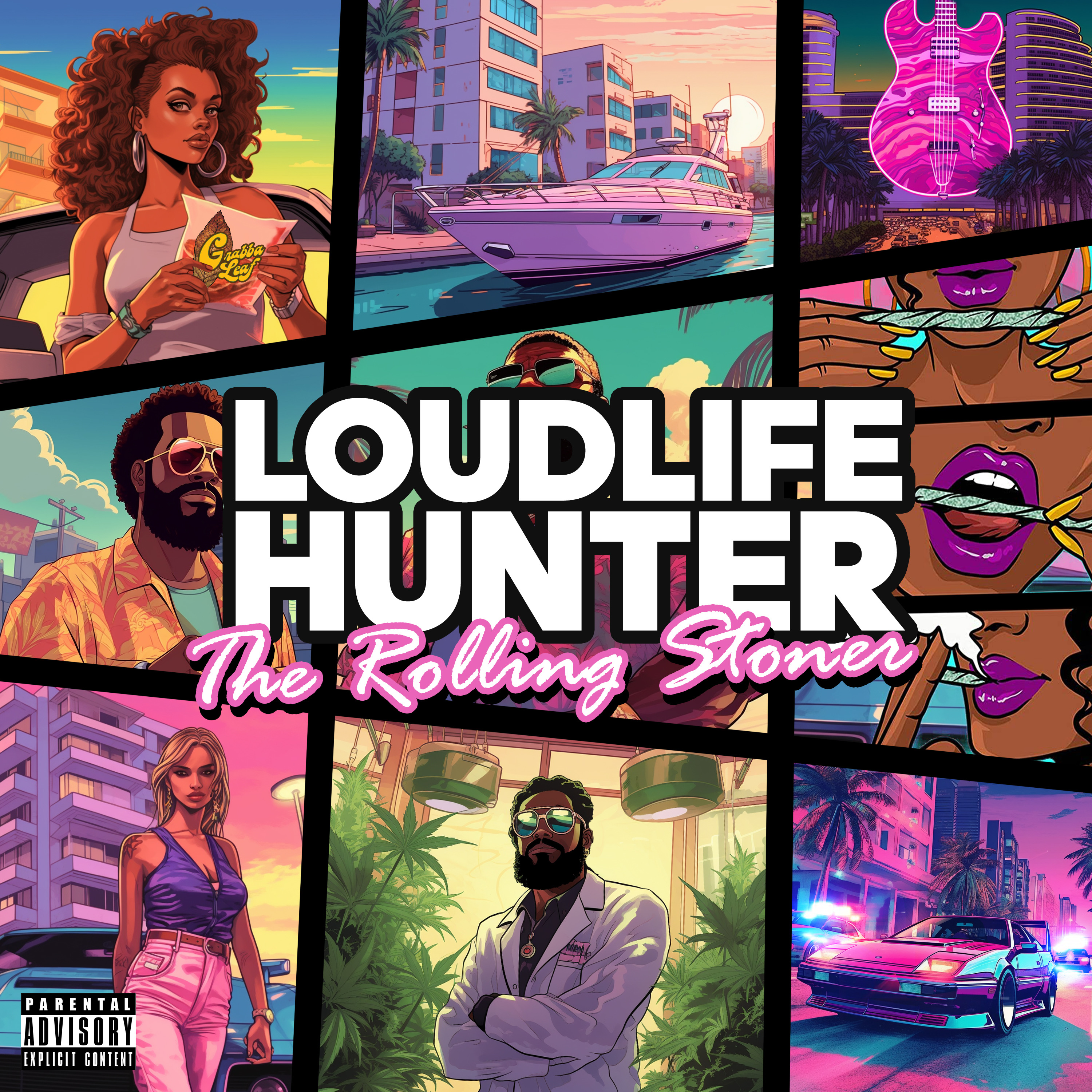 The Rolling Stoner artwork