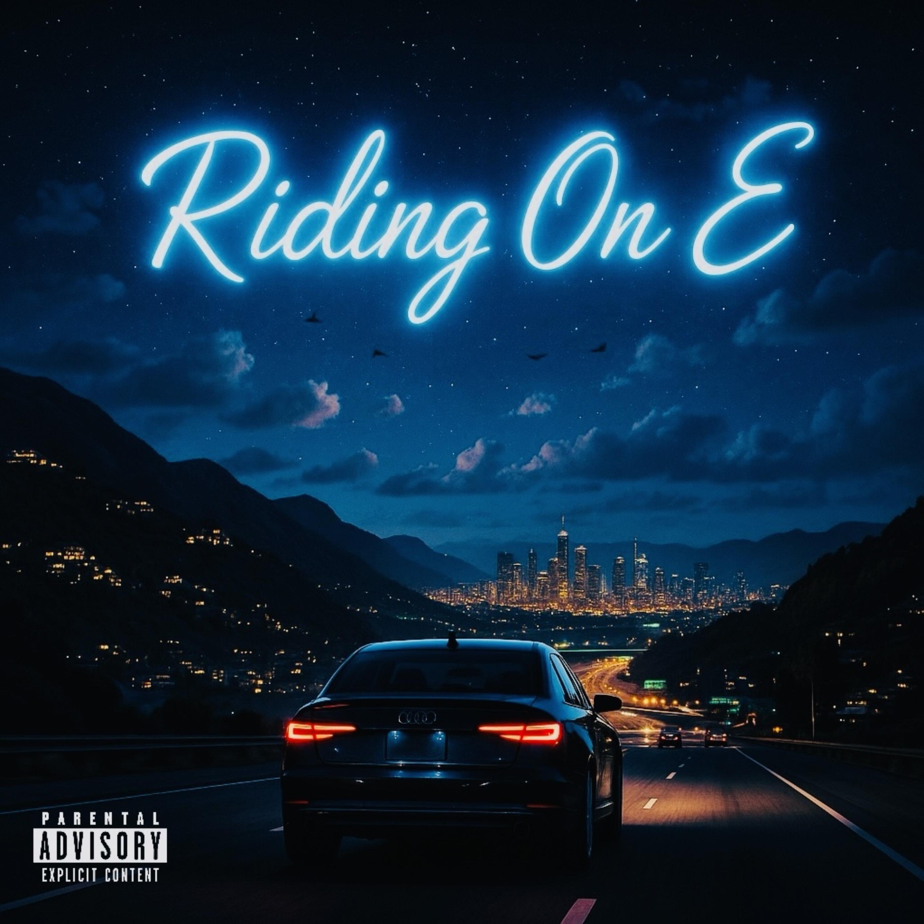 RIDING ON E artwork