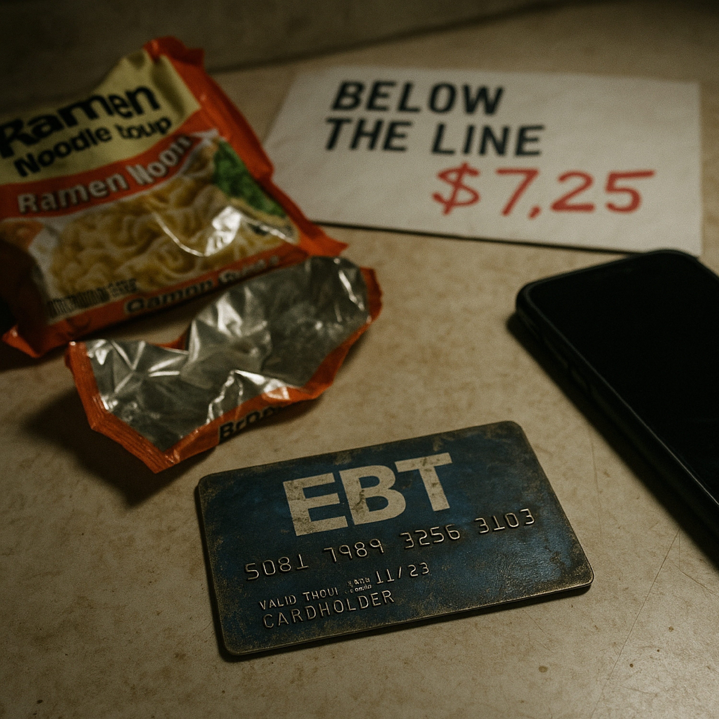 BELOW THE LINE artwork