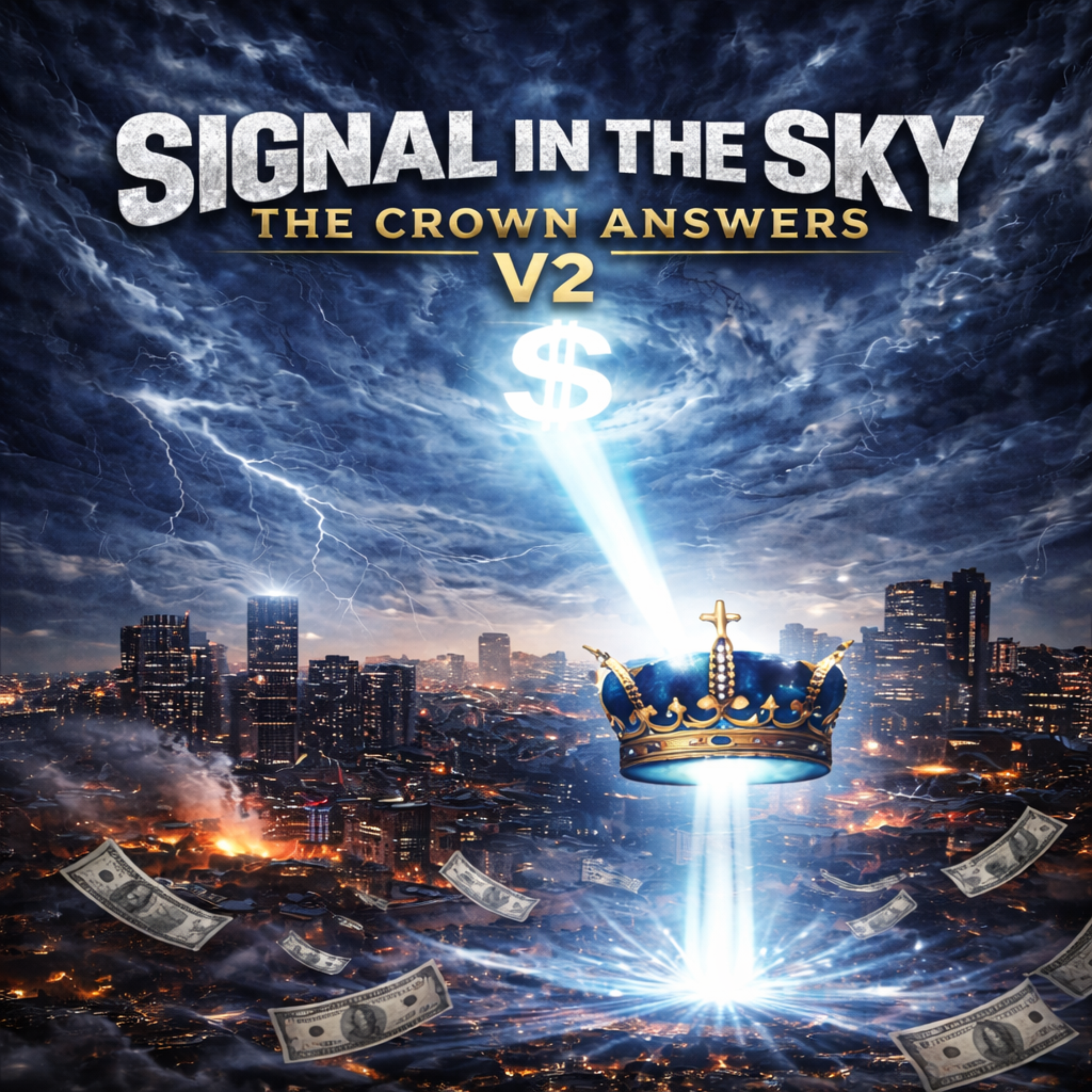 SIGNAL IN THE SKY (THE CROWN ANSWERS)V2 artwork