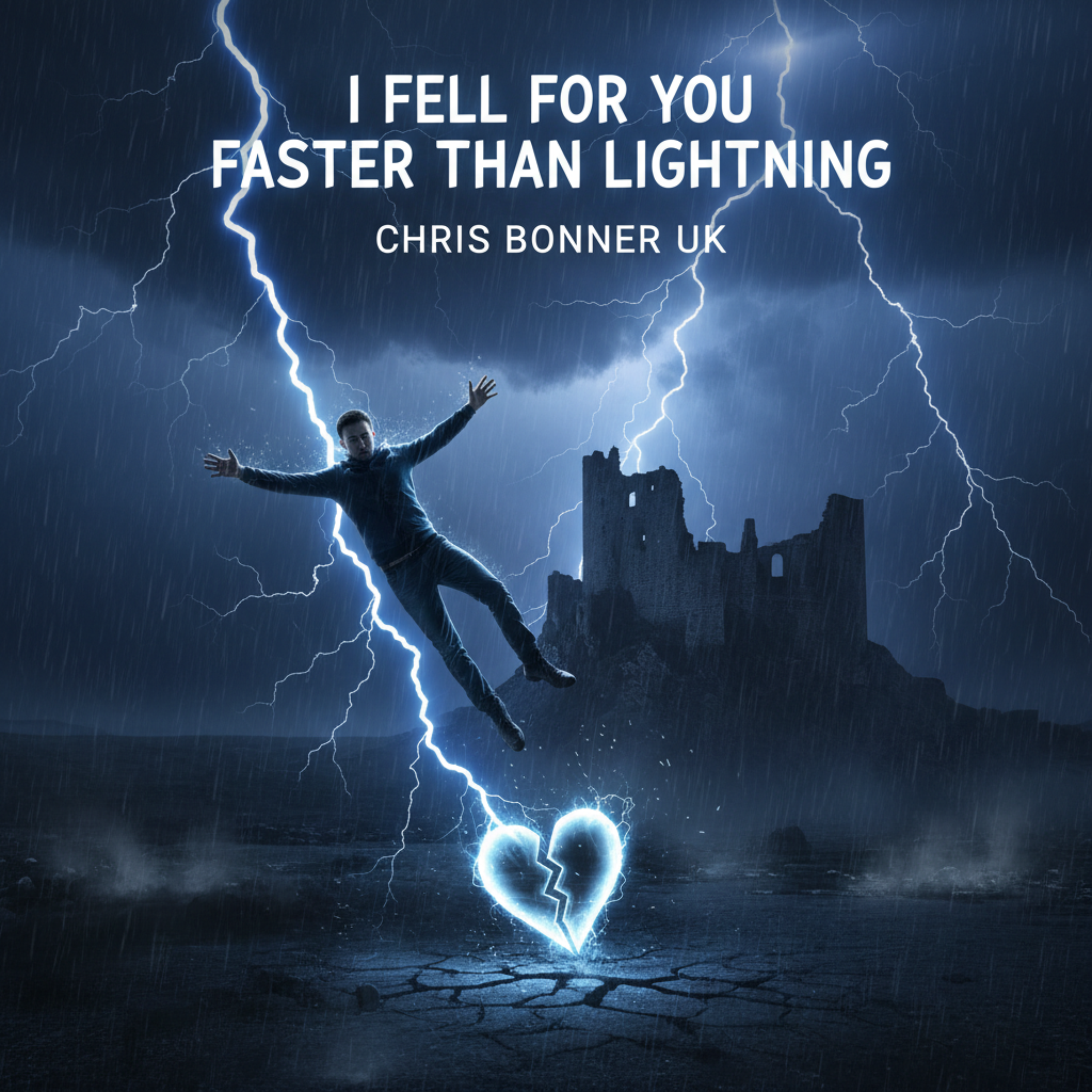 I Fell For You Faster Than Lightning by Chris Bonner UK cover art