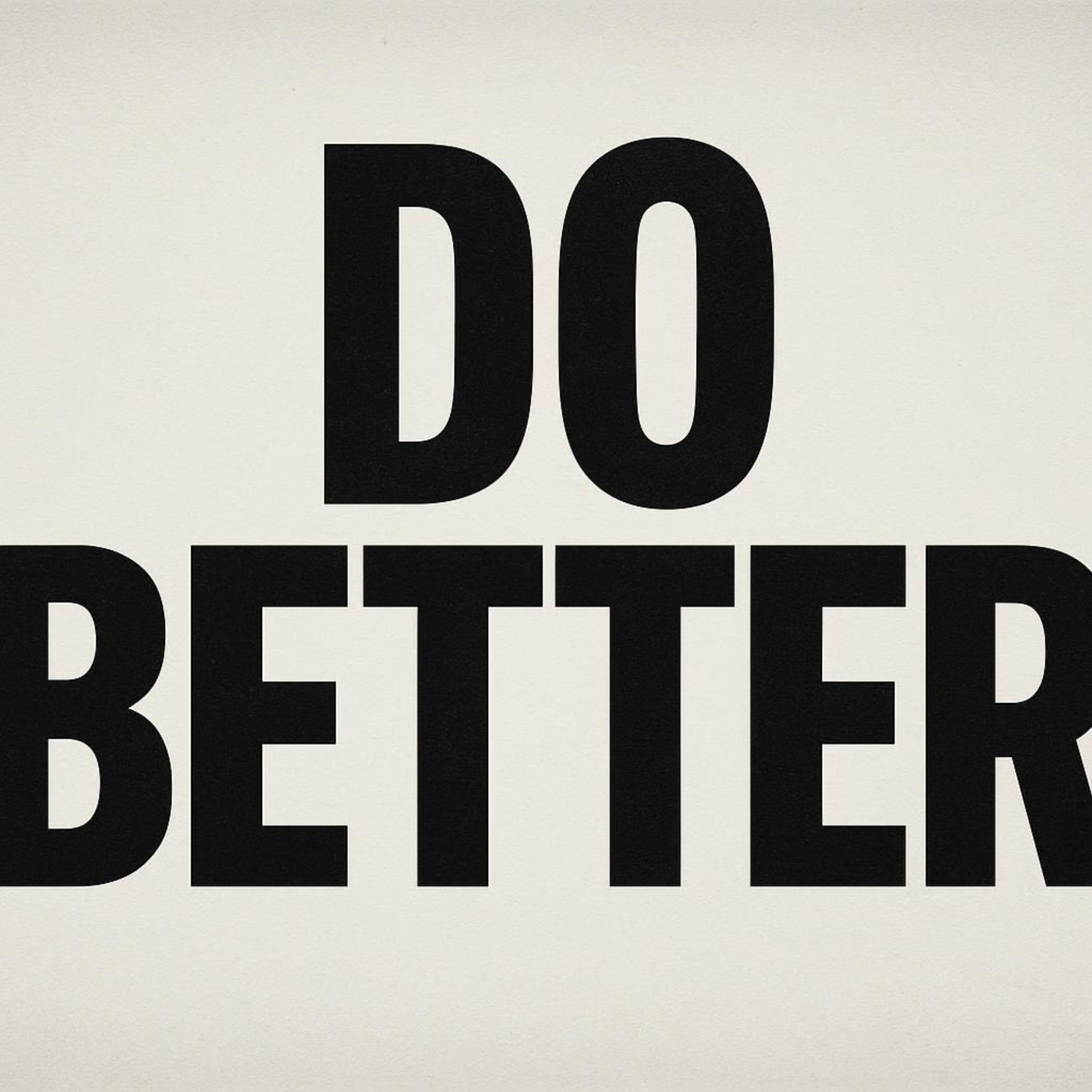 DO BETTER artwork
