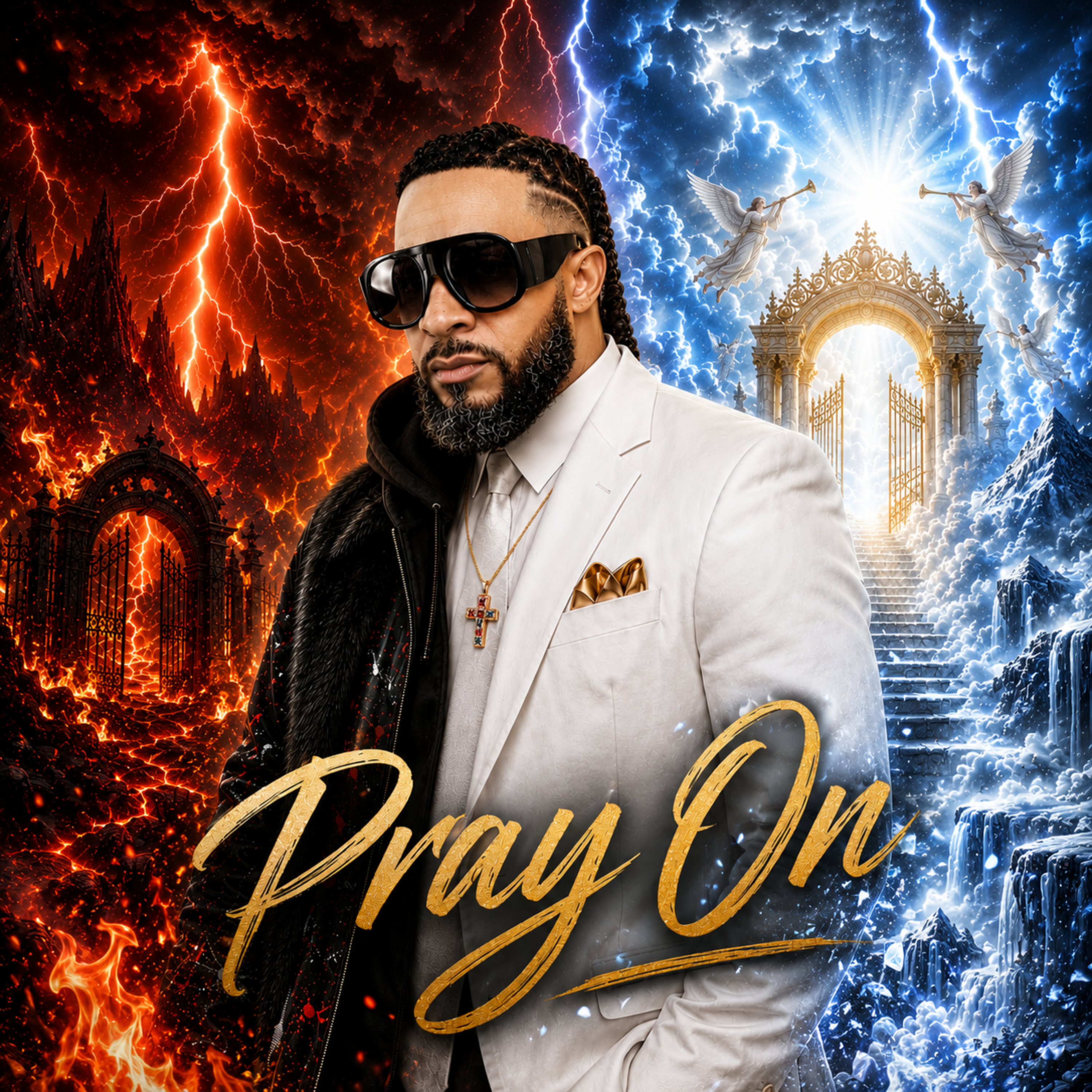 PRAY ON by Amos Horton cover art