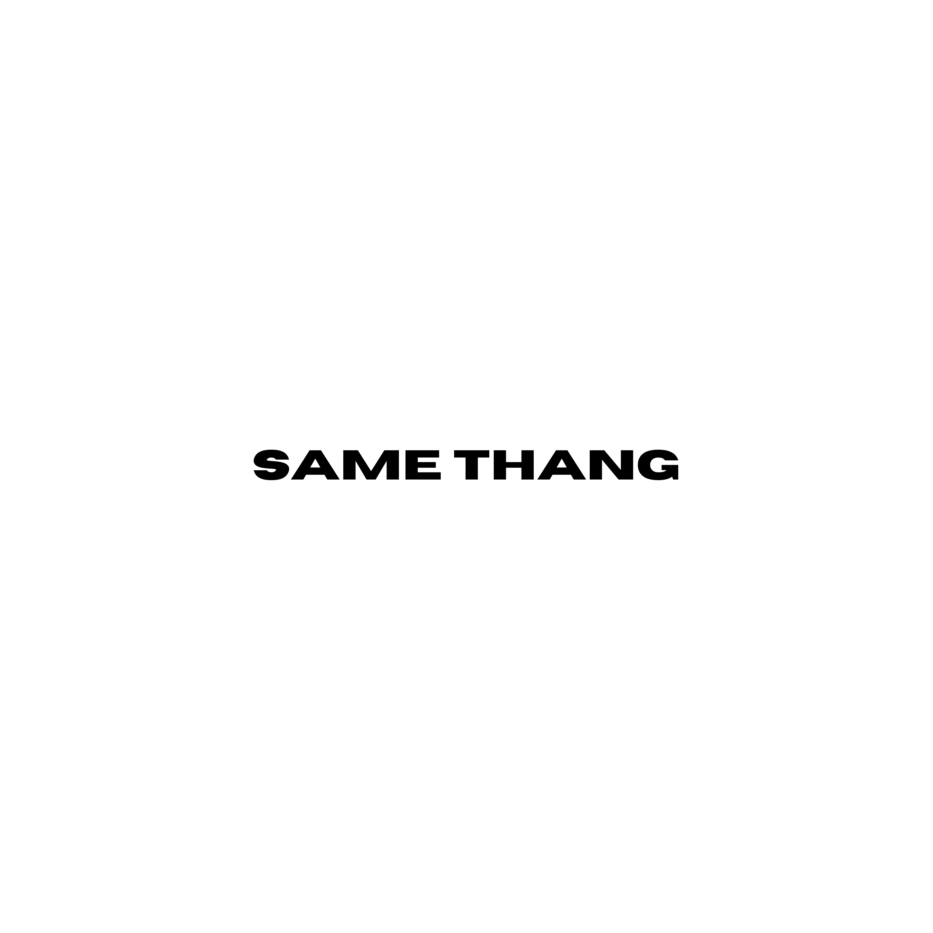 Same Thang artwork