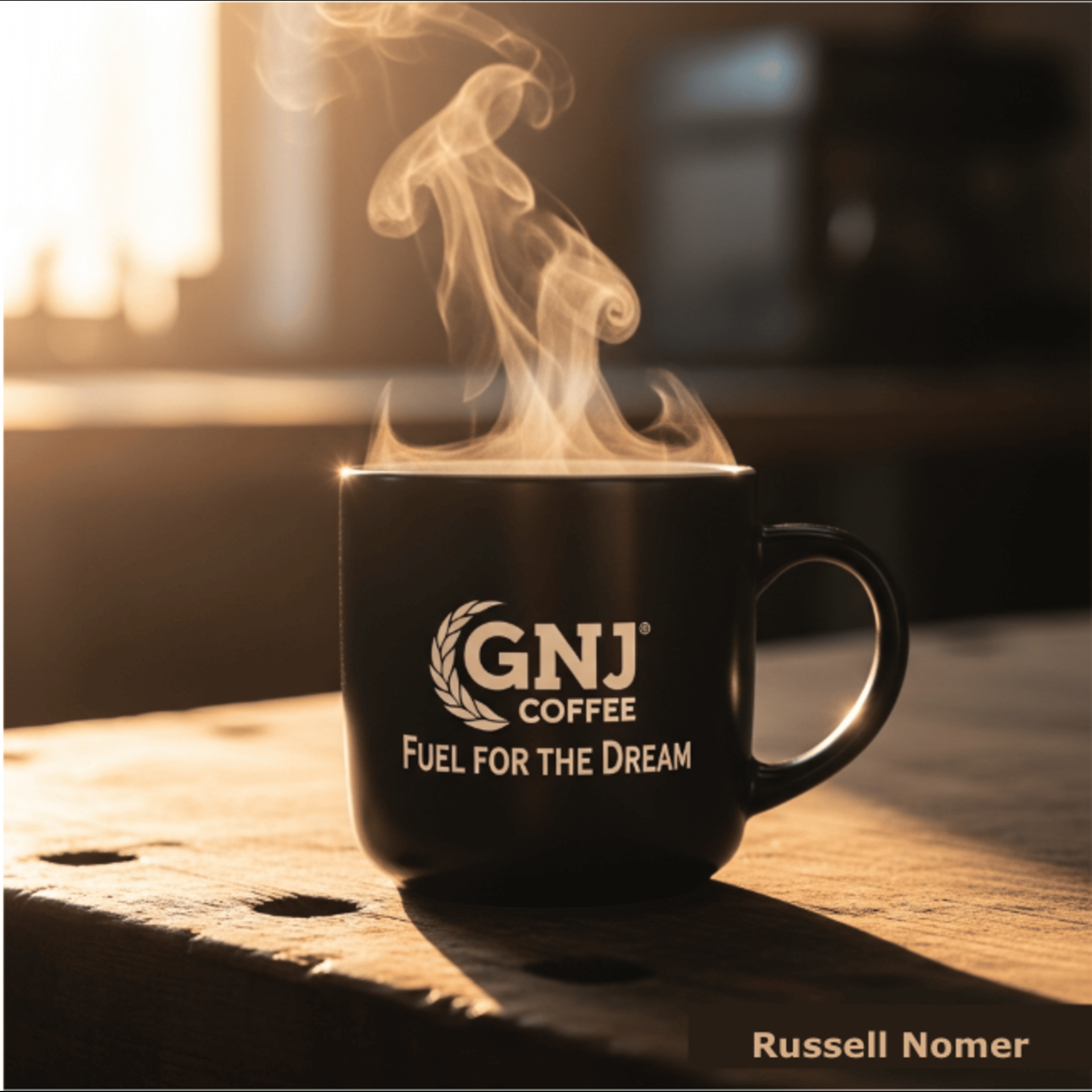 GNJ Coffee: Fuel for the Dream! artwork