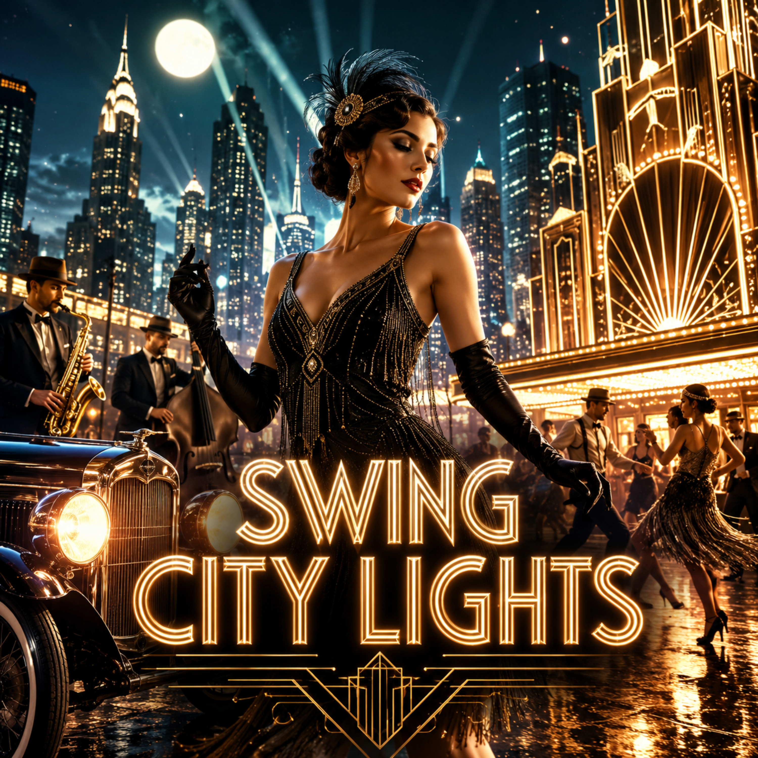 Swing City Lights by DJ EXCUSE cover art