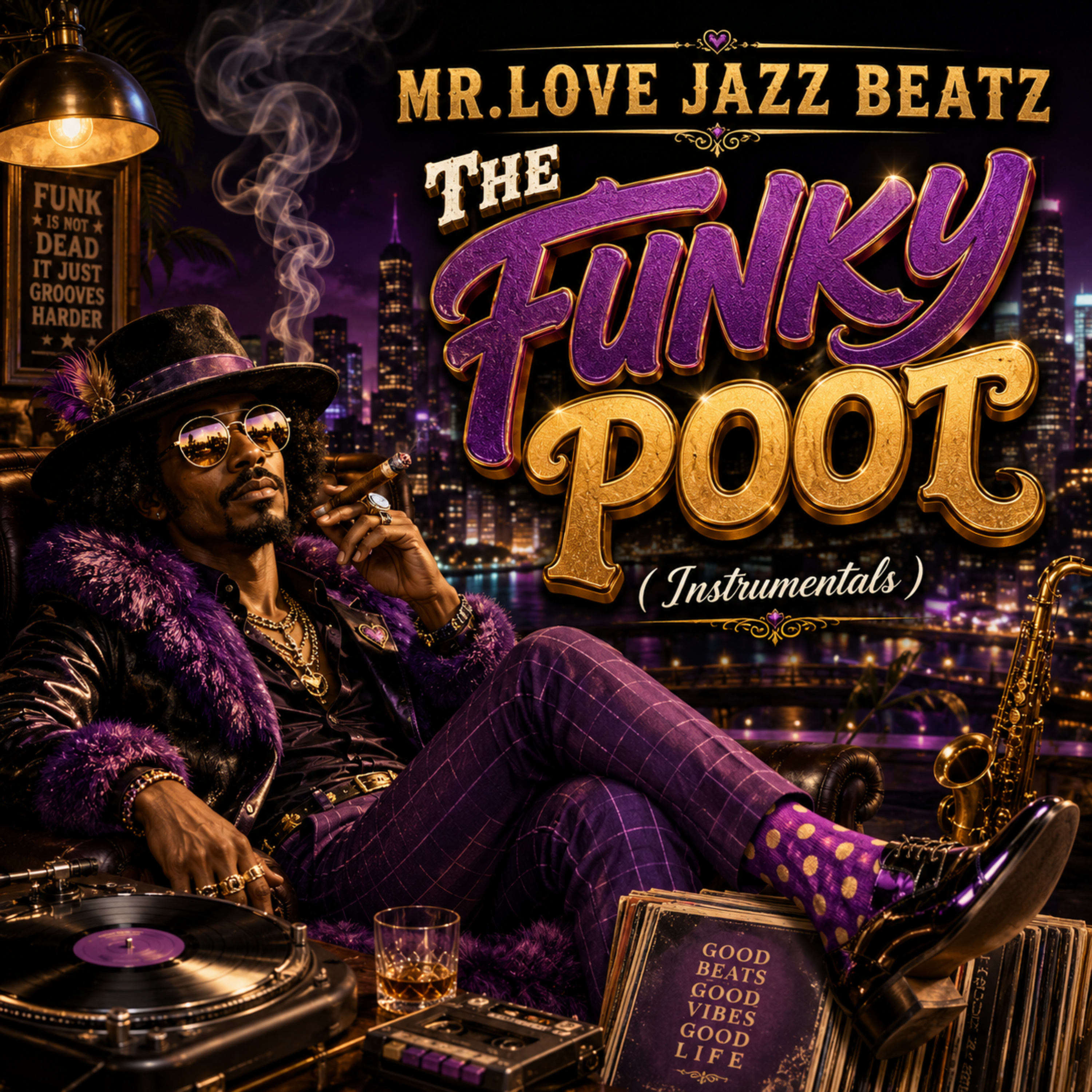 THE FUNKY POOT (Instrumentals) by Mr. LOVE JAZZ BEATZ cover art