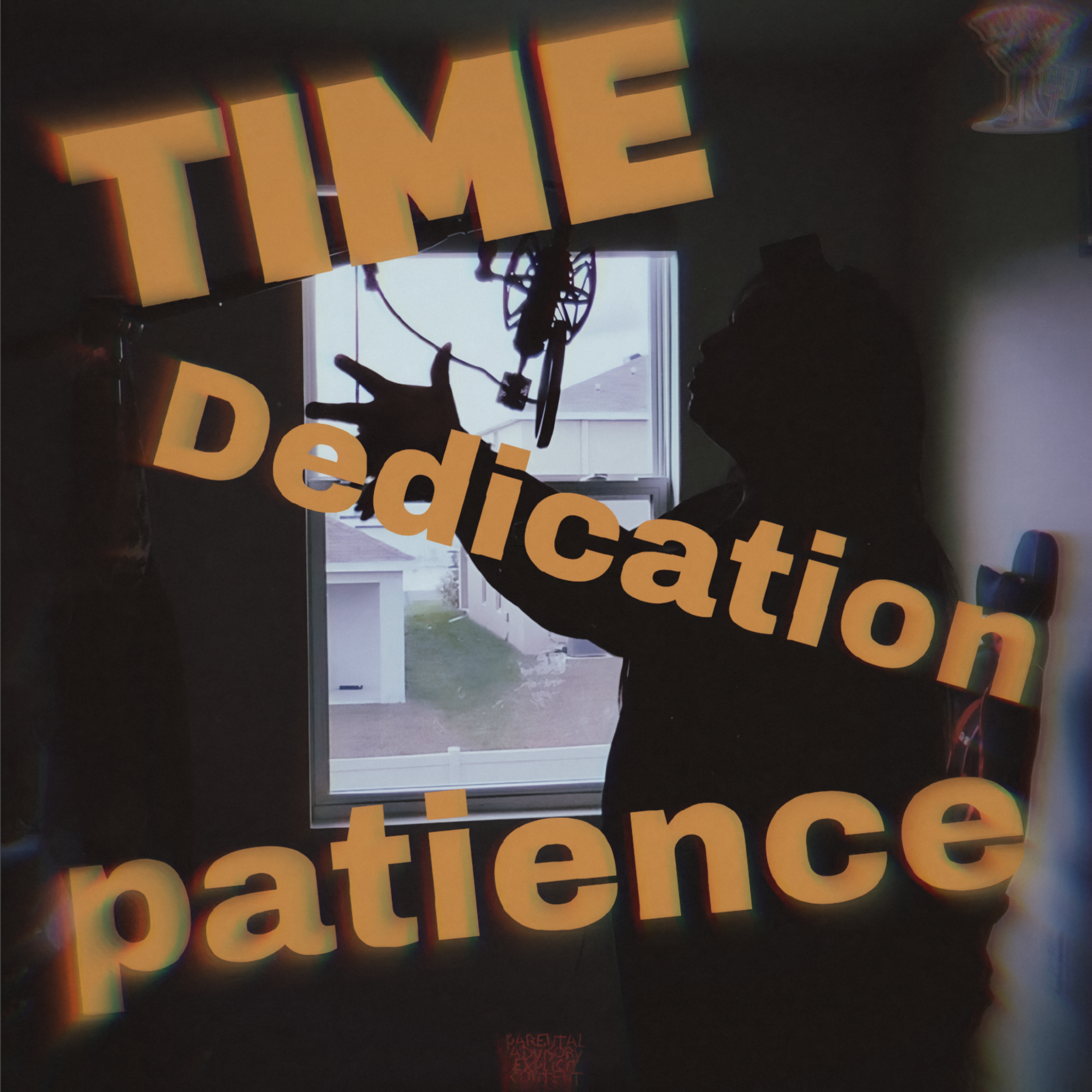 TIME AND DEDICATION PATIENCE artwork