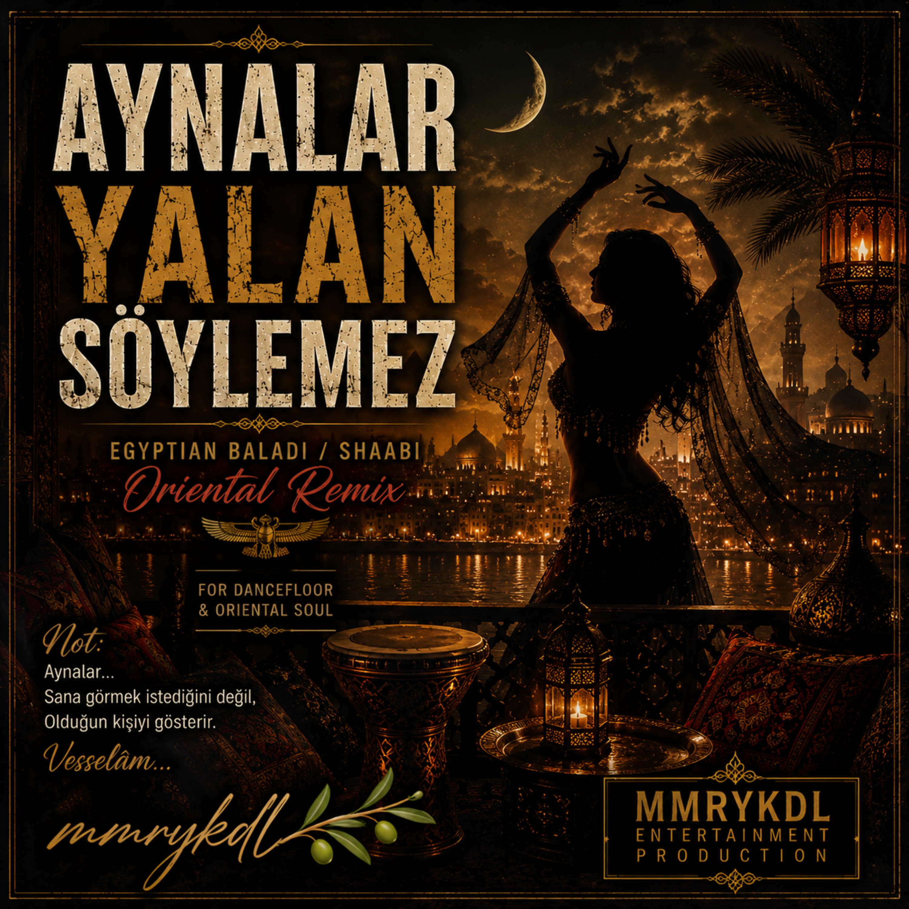 AYNALAR YALAN SÖYLEMEZ (Egyptian Baladi / Shaabi Oriental Remix) by MMRYKDL cover art
