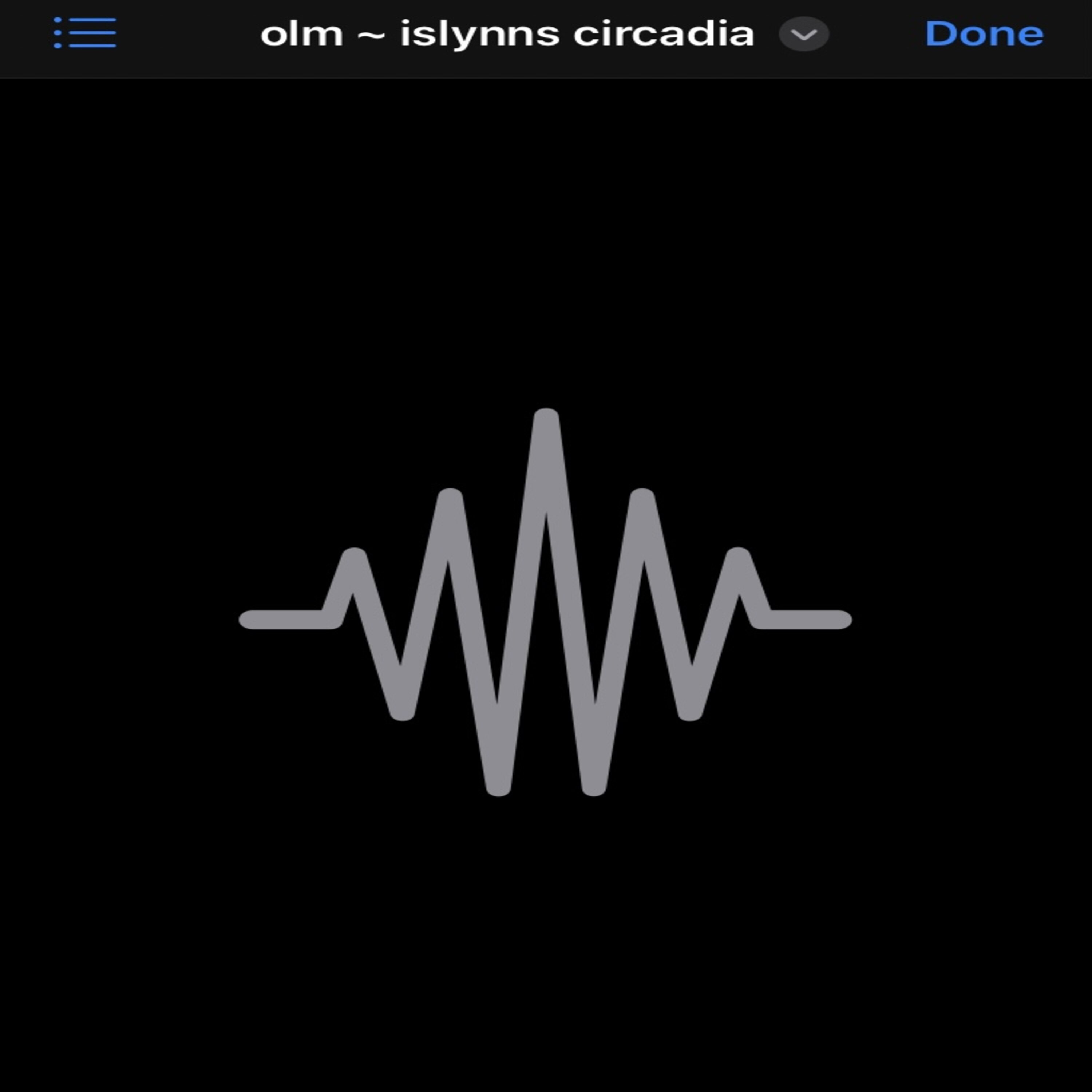 Islynn’s Circadia artwork