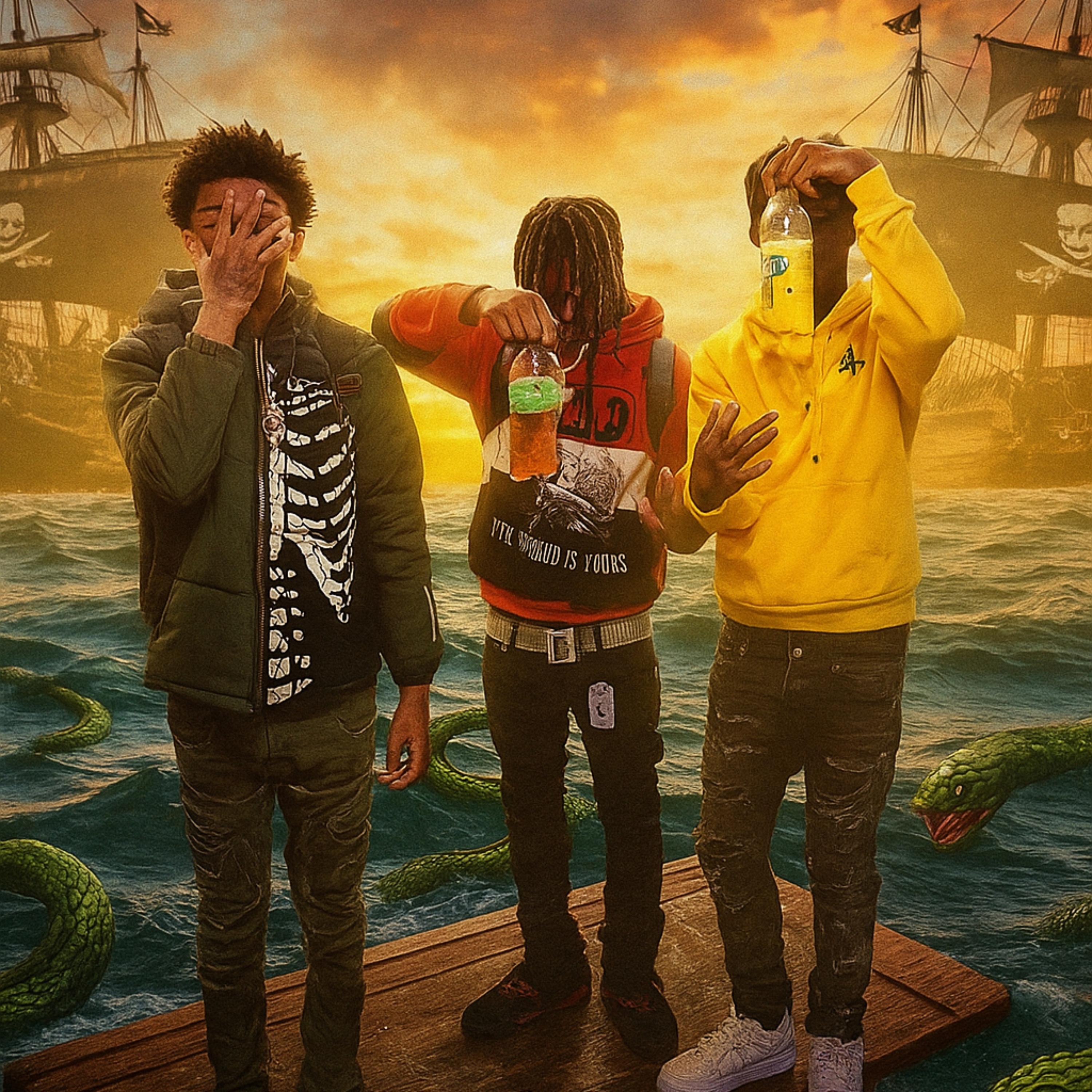 SNAKES & PIRATES artwork