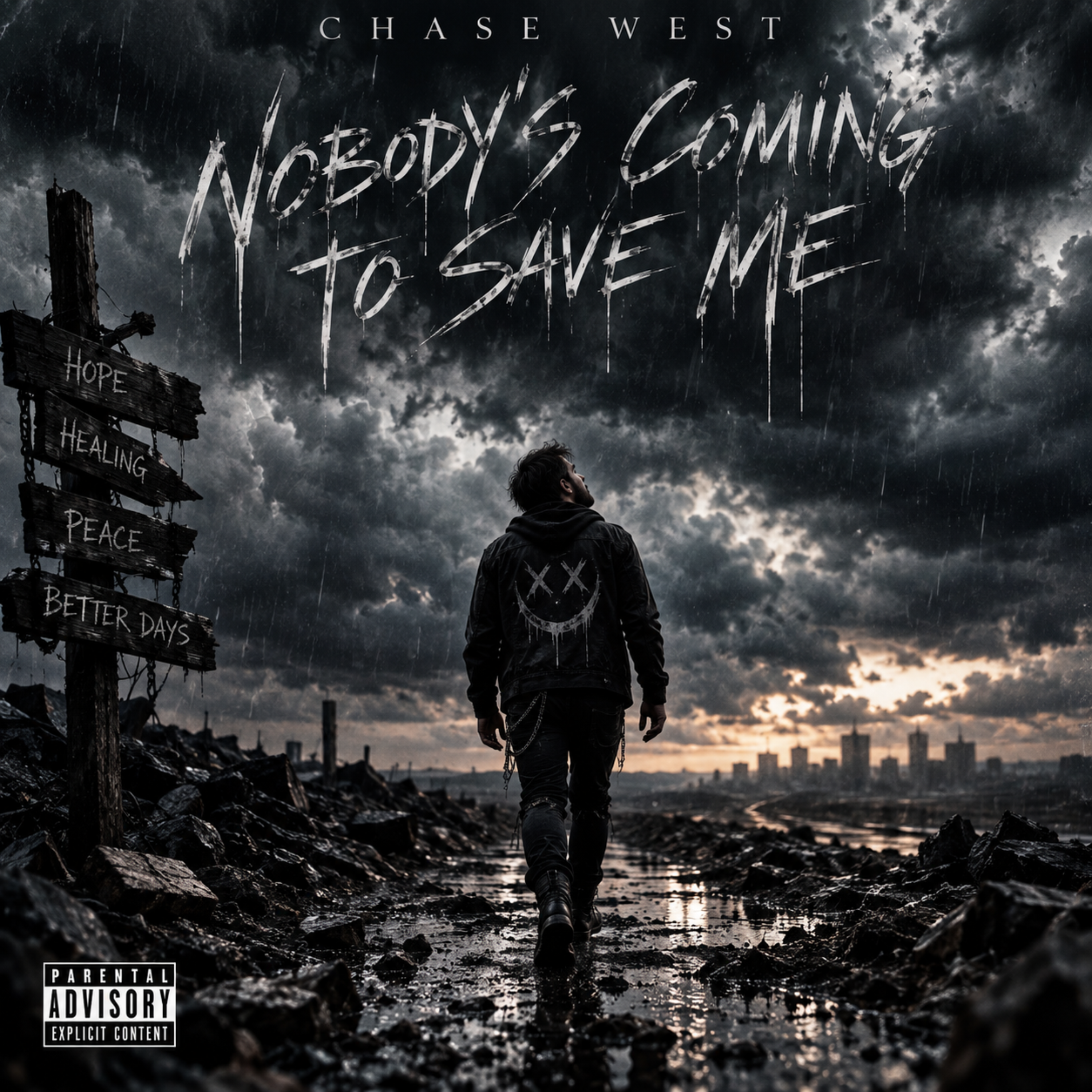Nobody’s Coming To Save Me by $ Chase West cover art