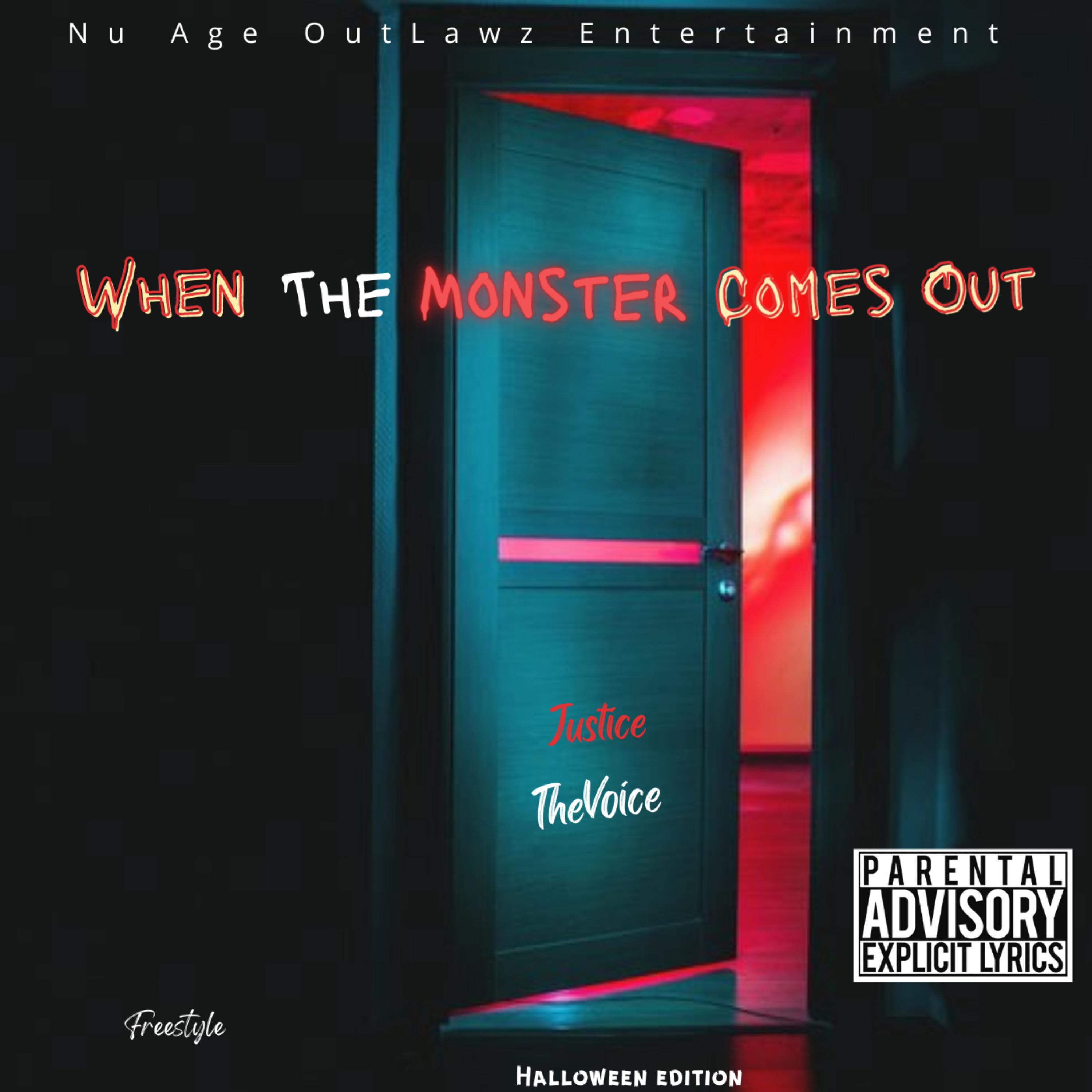 WHEN THE MONSTER COME OUT artwork