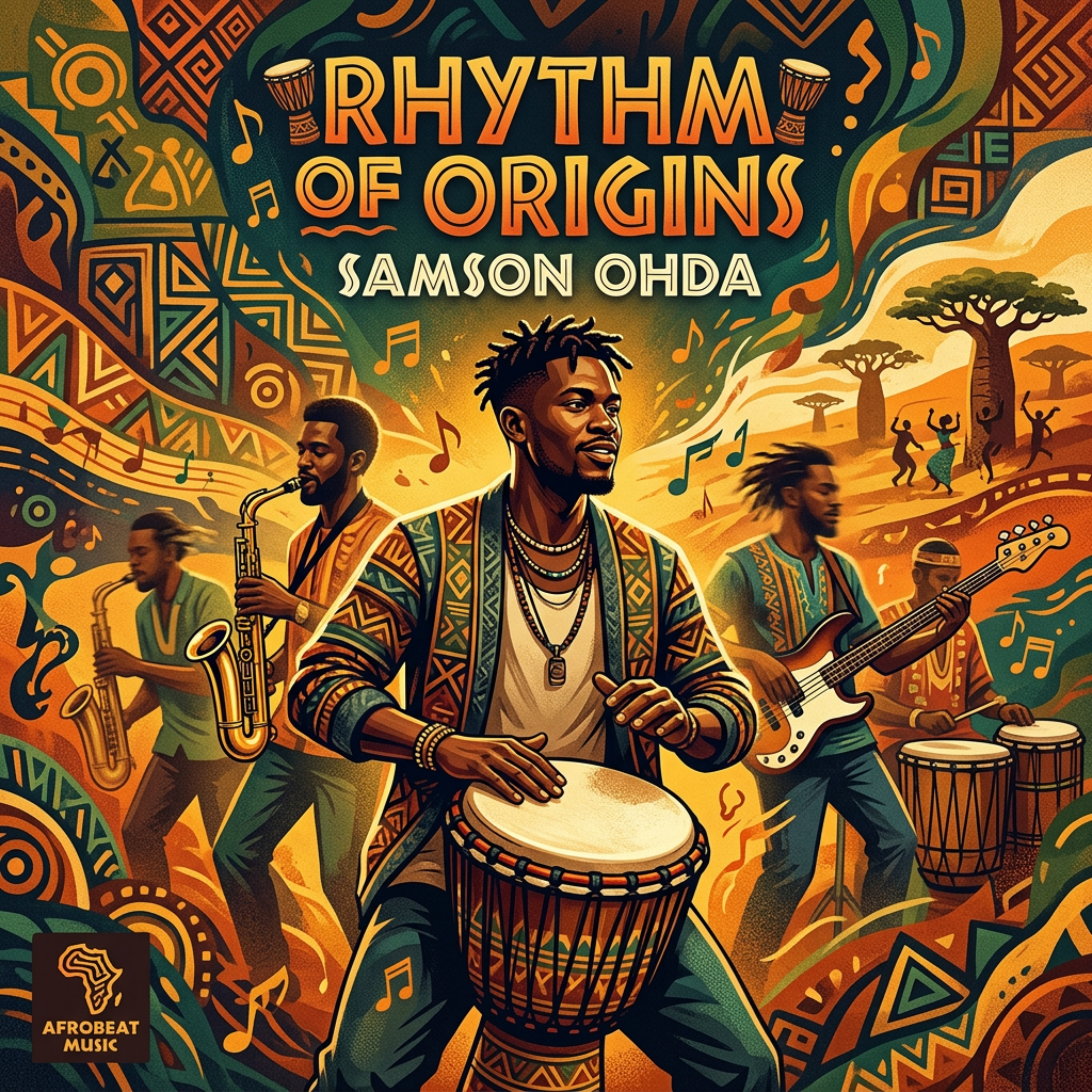 Rhythm Of Origins by Samson Ohda  cover art