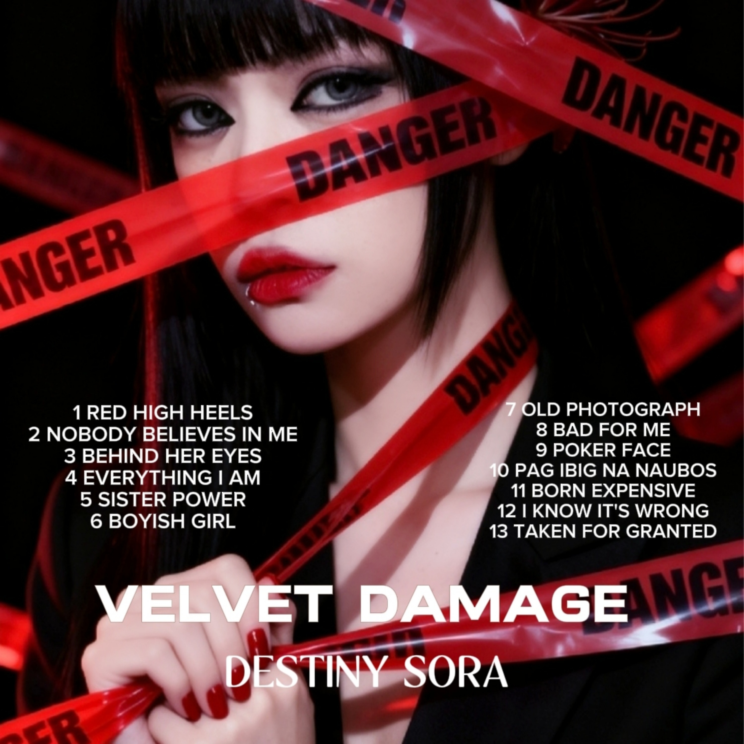 VELVET DAMAGED artwork