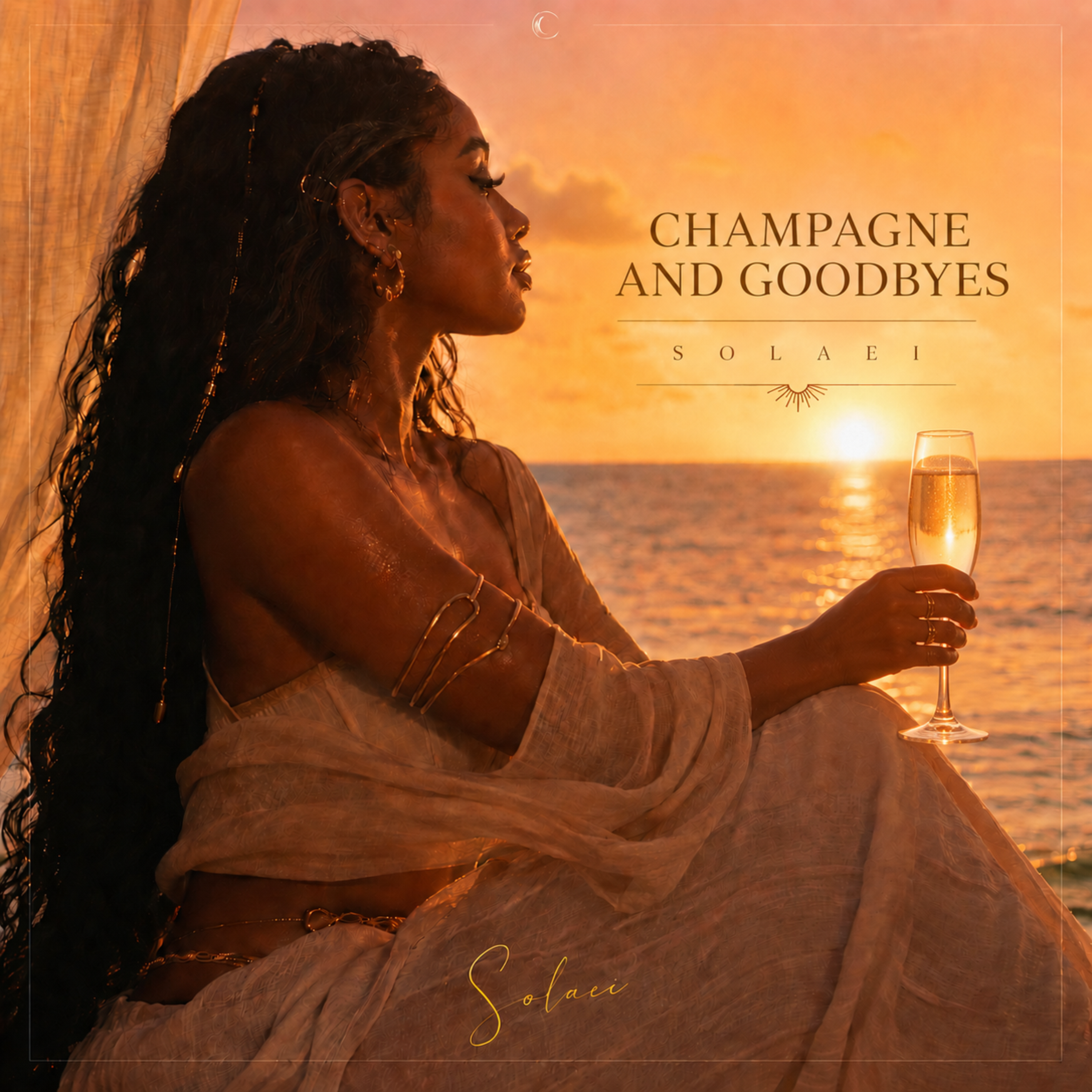 Champagne and Goodbyes by SOLAEI cover art