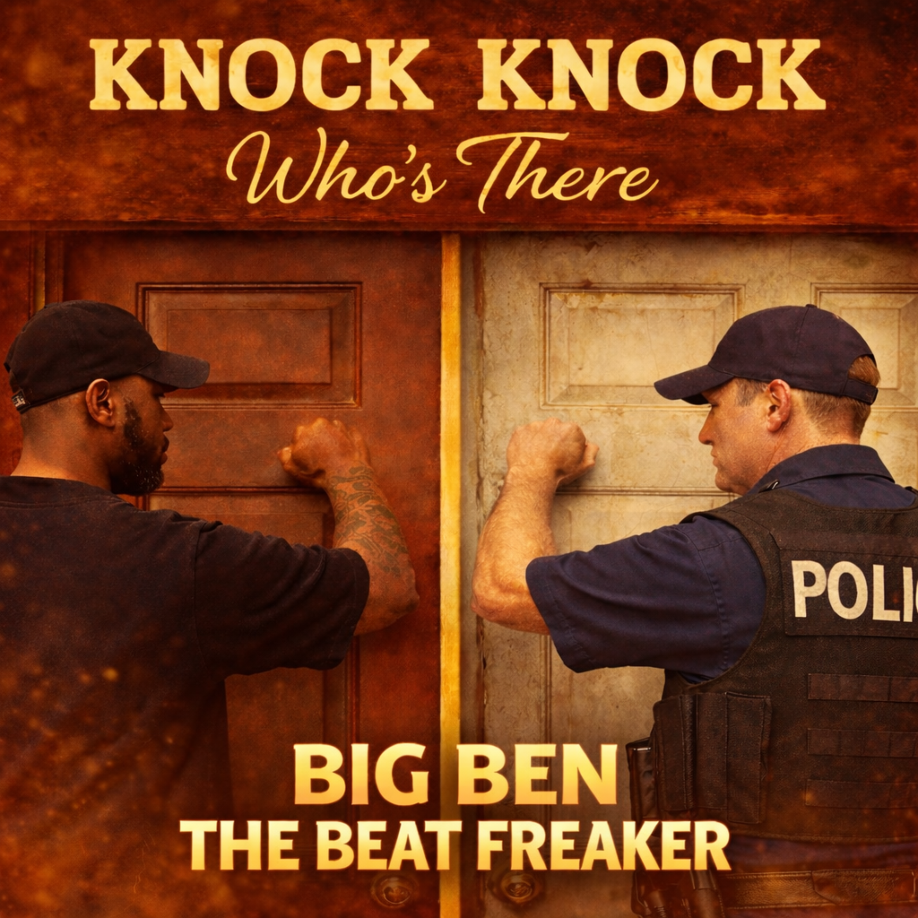 Knock Knock Who's There artwork