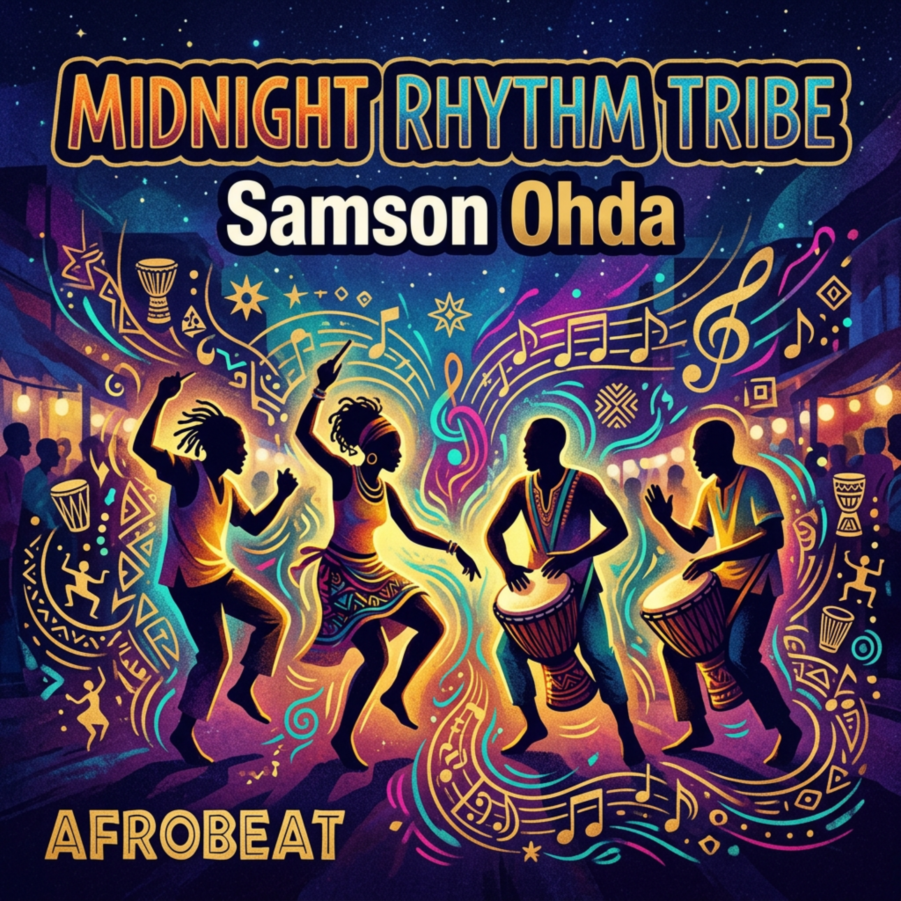 Midnight Rhythm Tribe by Samson Ohda  cover art