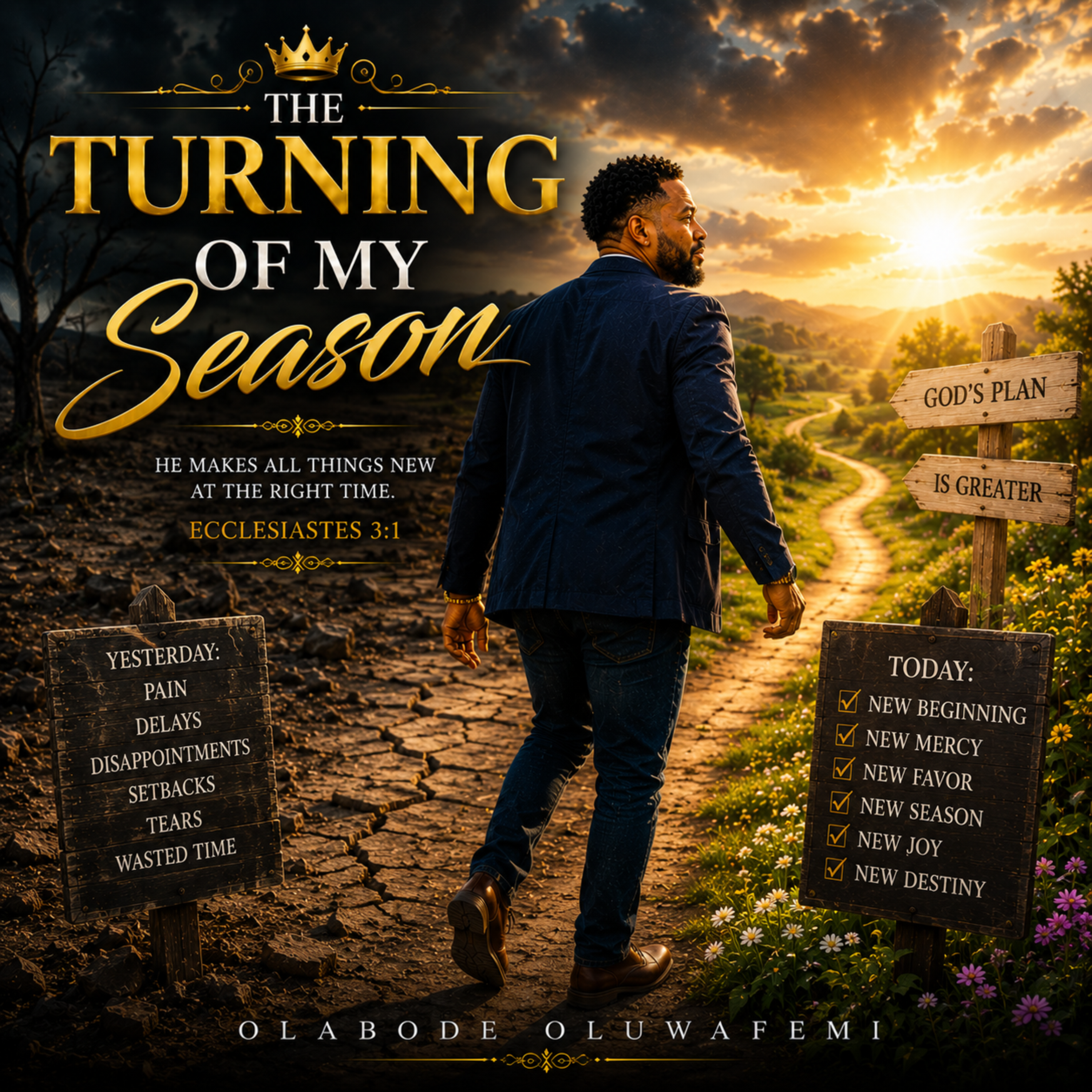 The Turning of My Season by olabode oluwafemi cover art