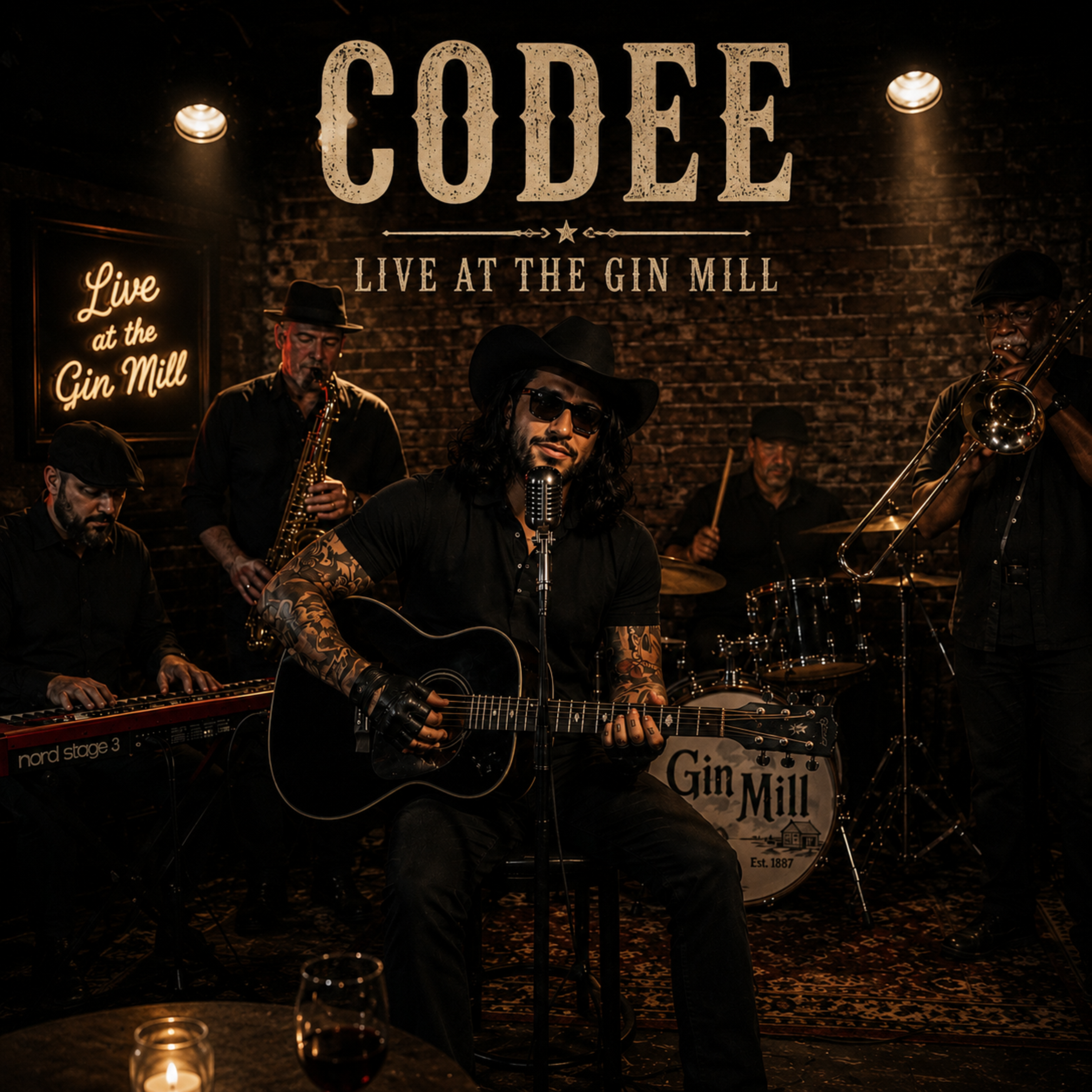 Live At The Gin Mill by Codee Watson cover art