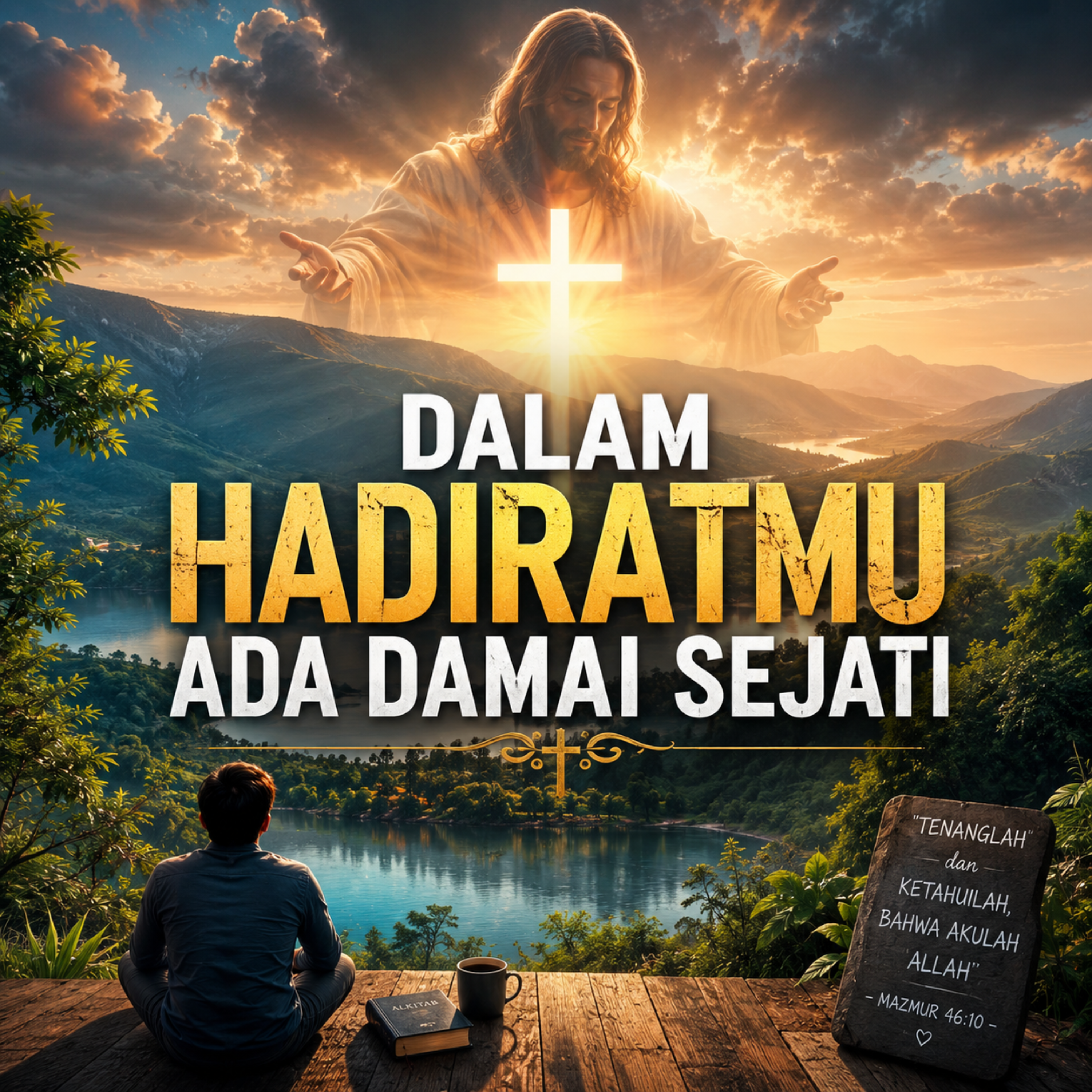 Dalam HadiratMu Ada Damai Sejati by PUJI WORSHIP cover art