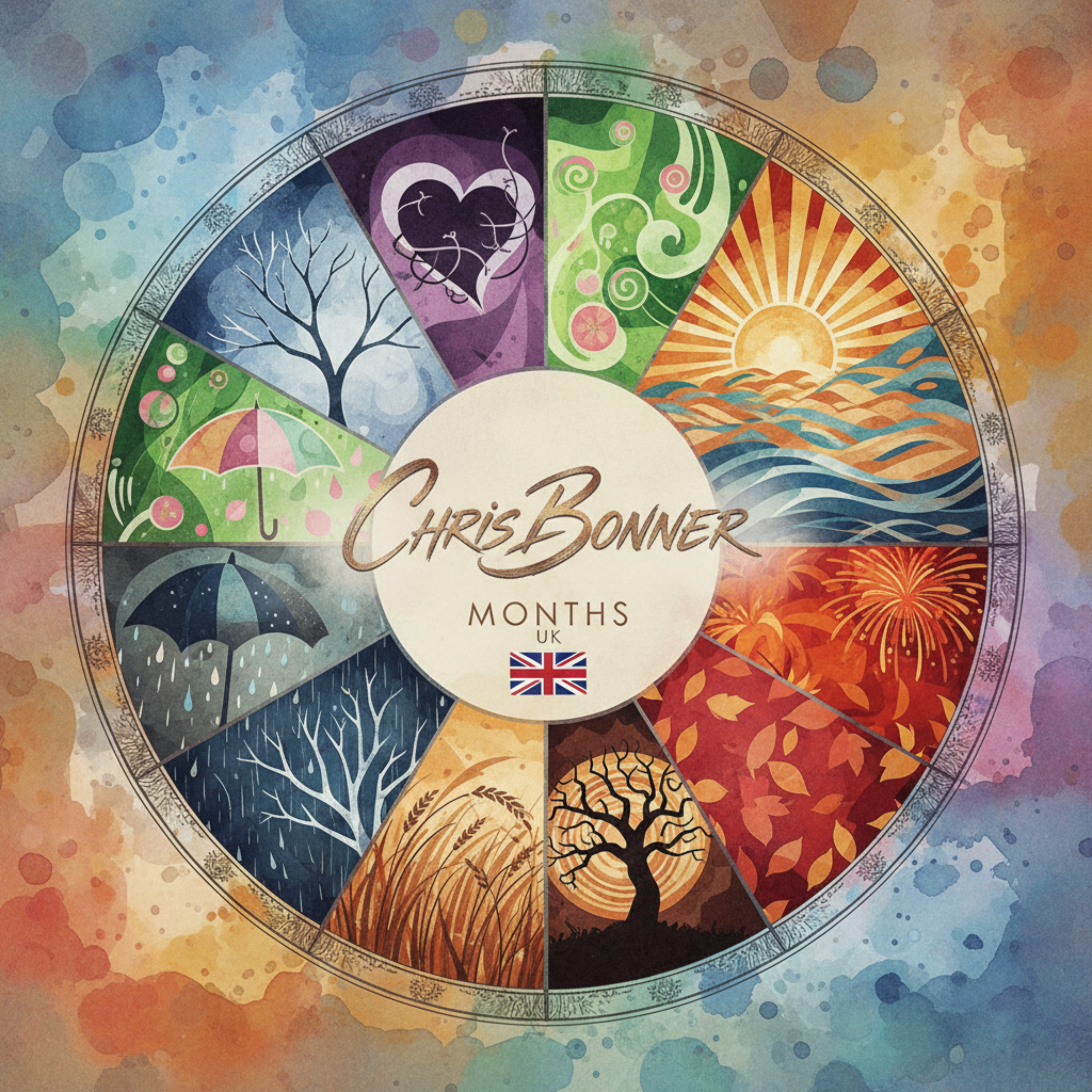 Months by Chris Bonner UK cover art