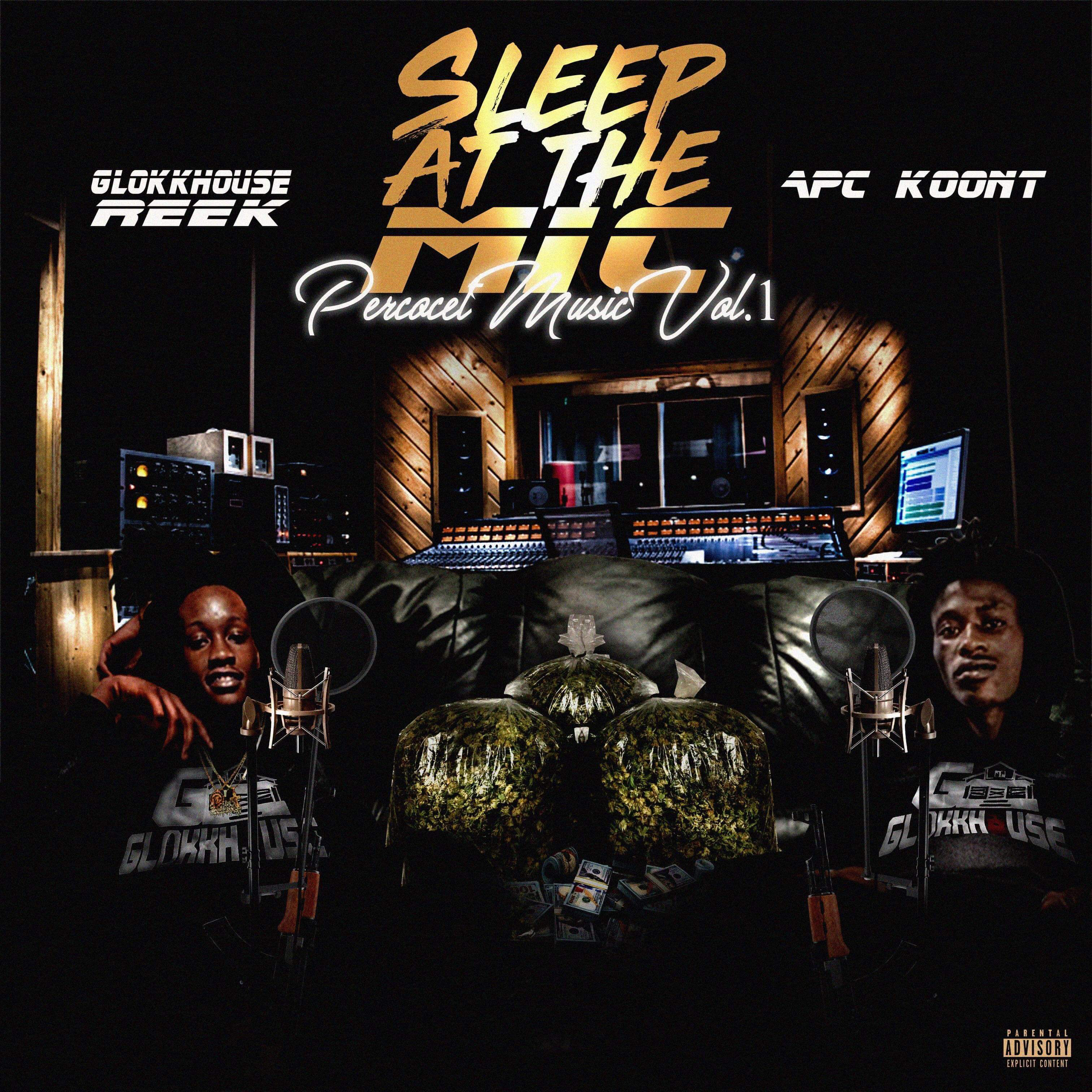 SleeP At The mic Percocet Music Vol. 1 artwork