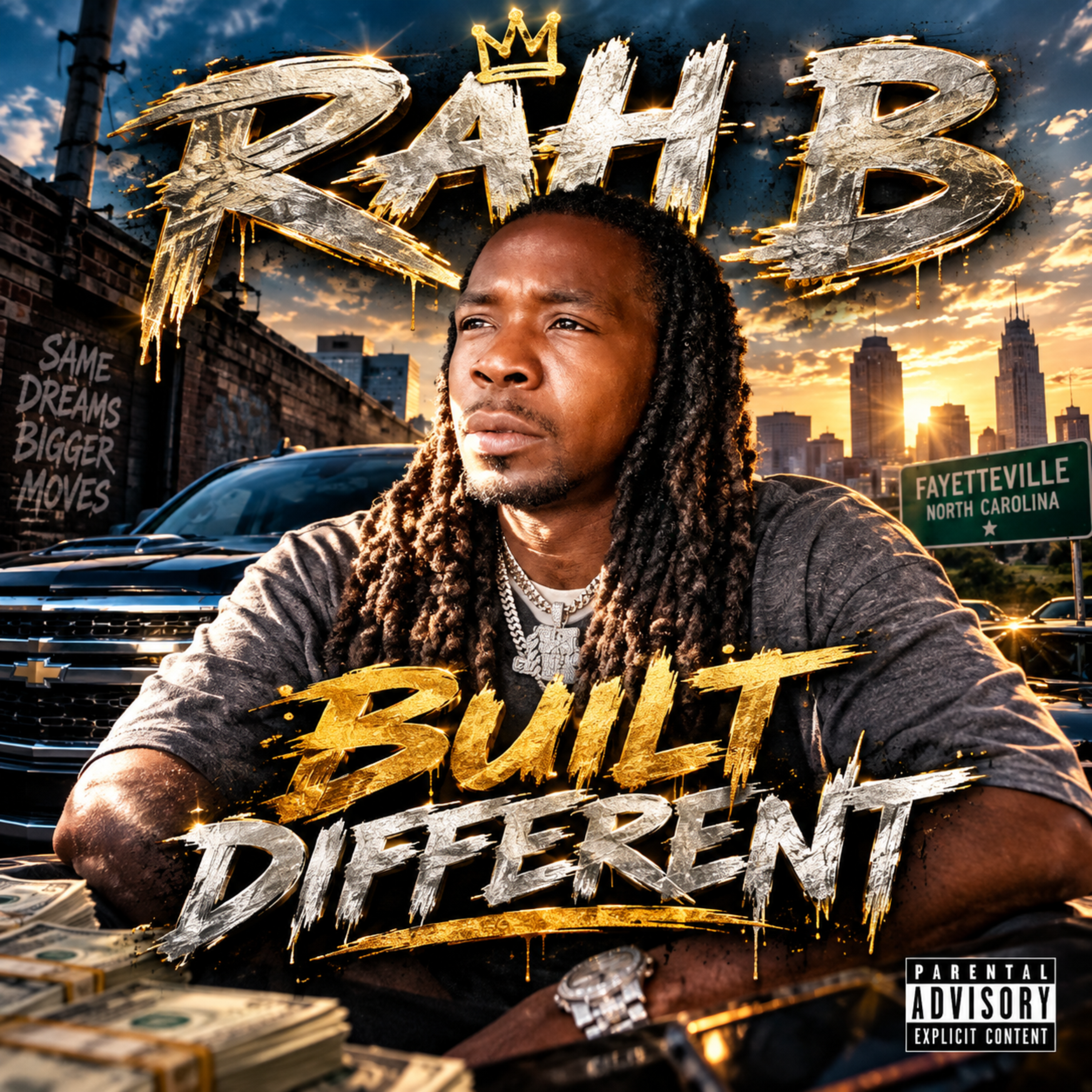 BUILT DIFFERENT by Rah B cover art