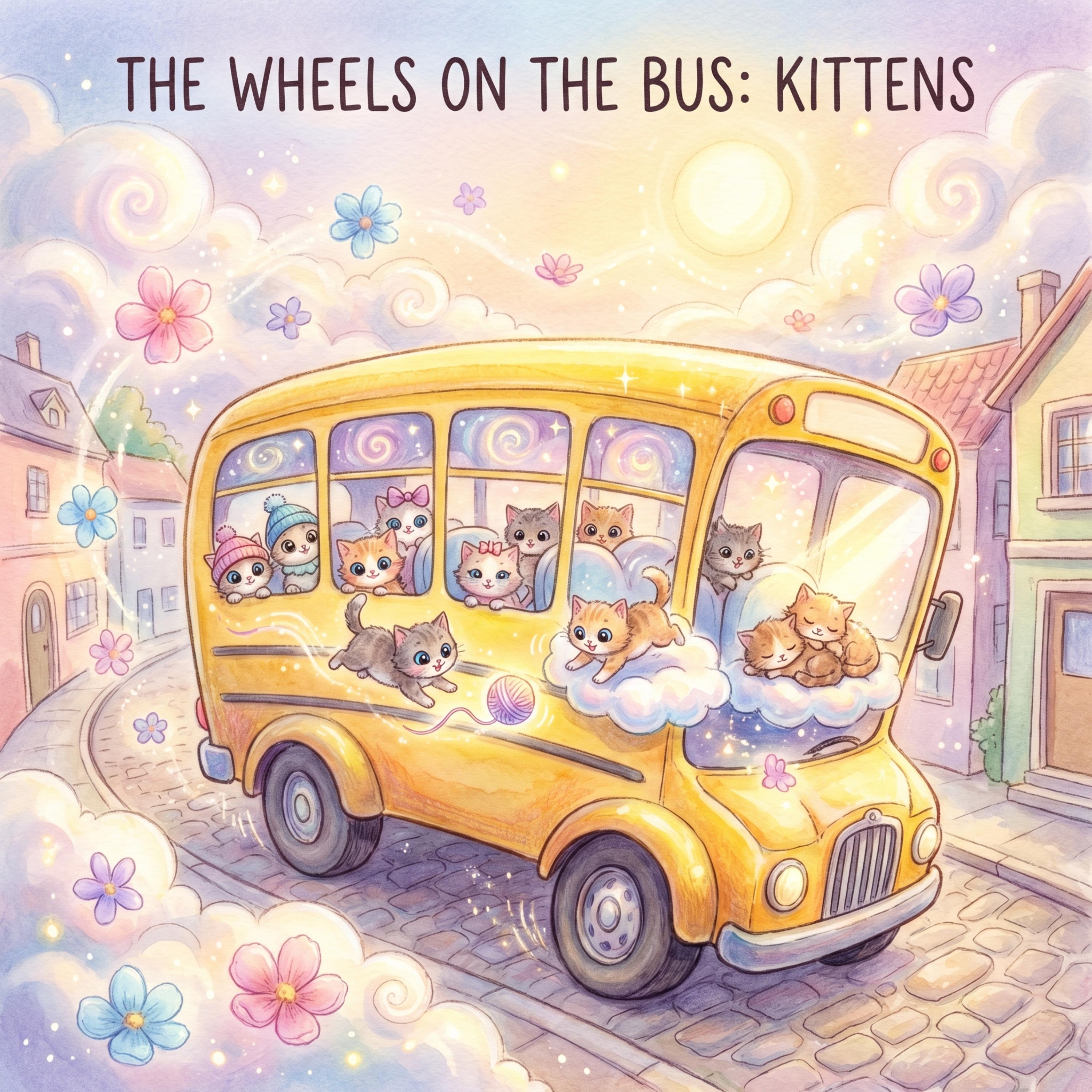 The Wheels On The Bus : Kittens artwork