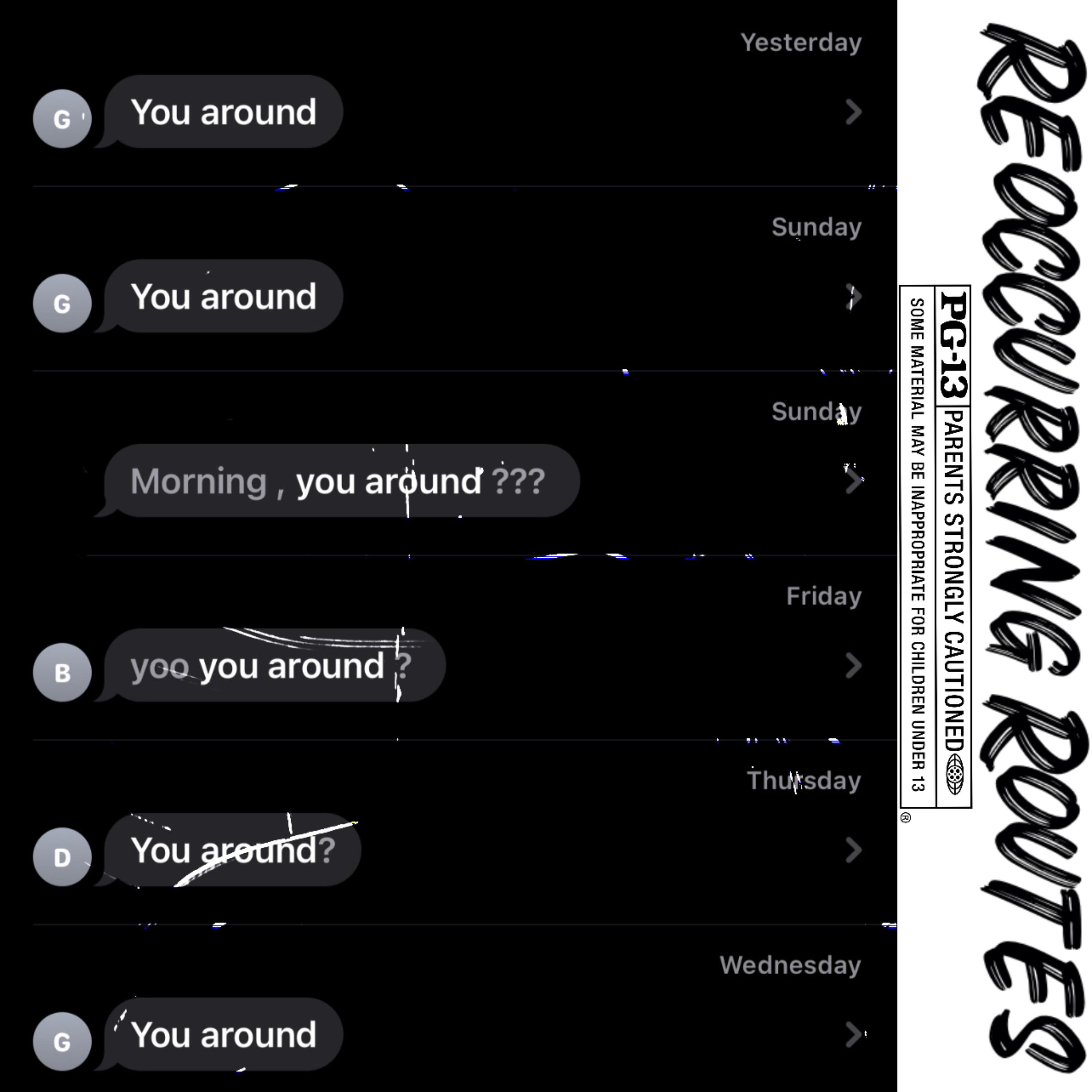 Reoccurring Routes artwork