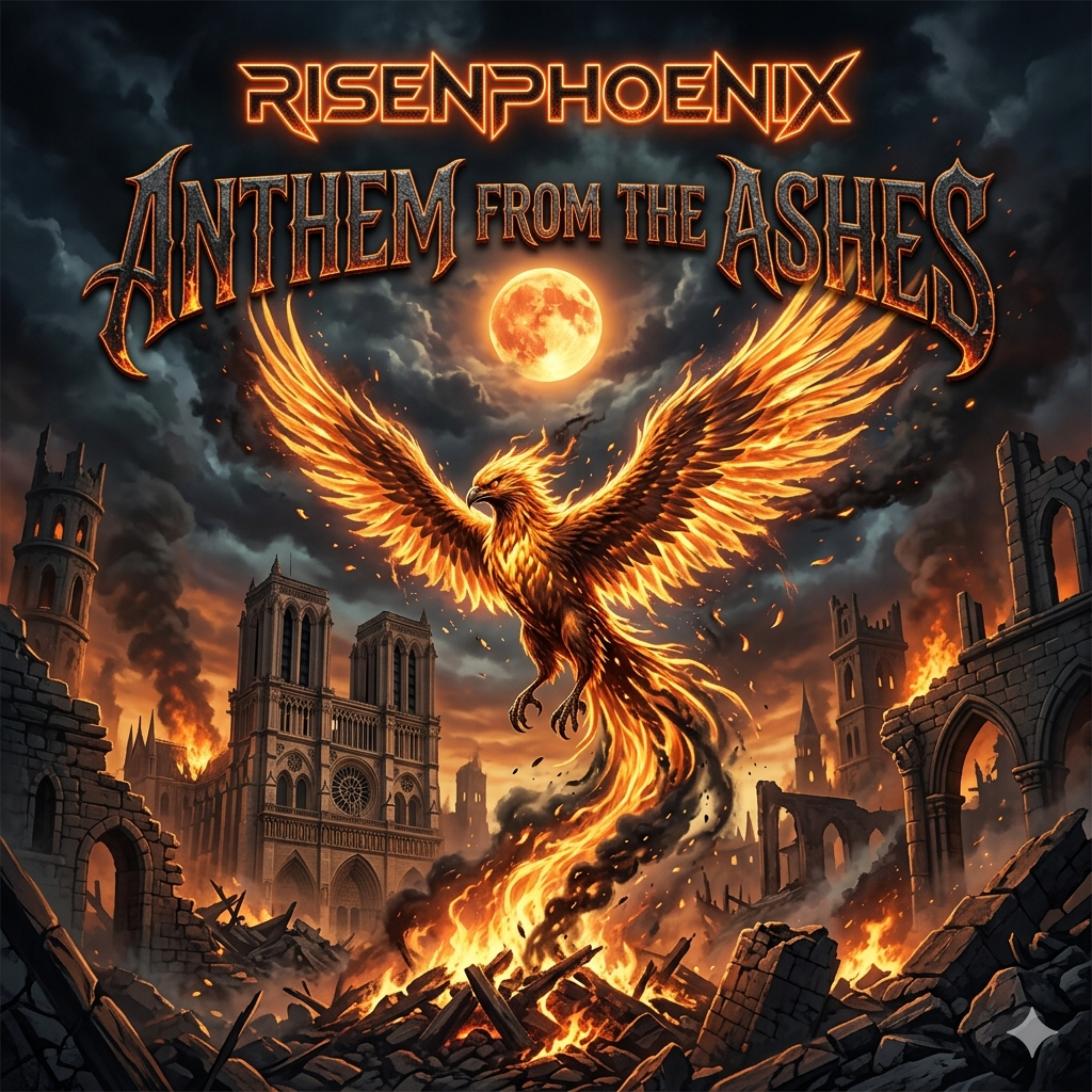 Anthem from the Ashes by RisenPhoeniX cover art
