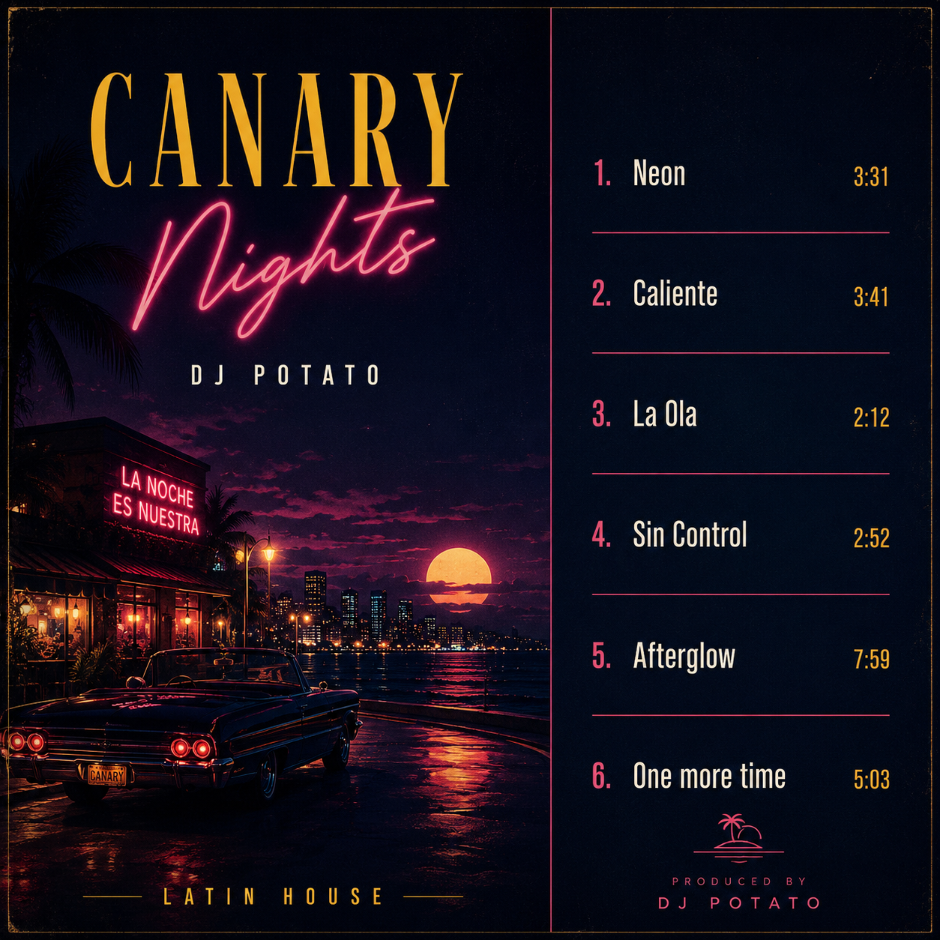 Canary Nights by Dj Potato cover art
