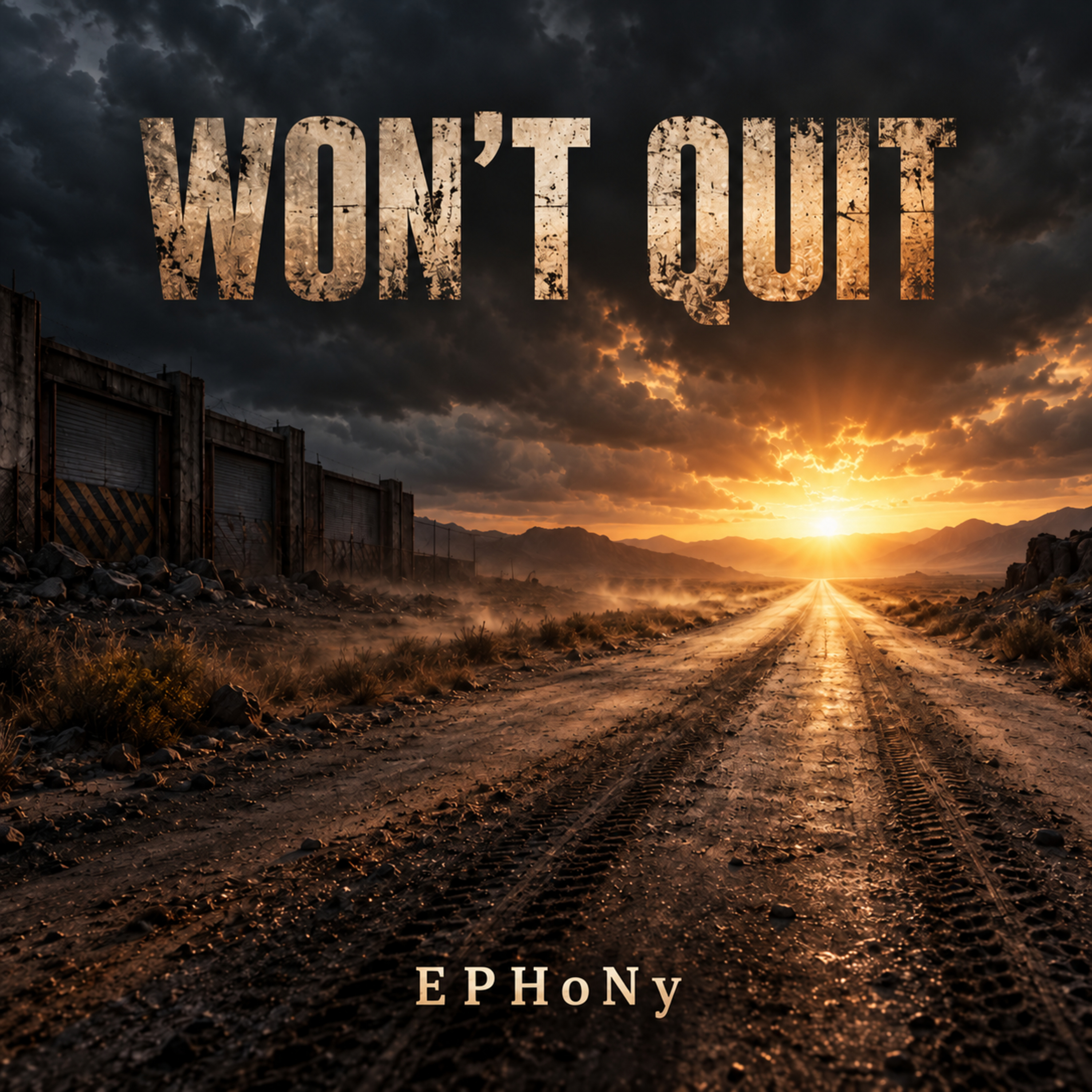 WON’T QUIT by EPHoNy cover art