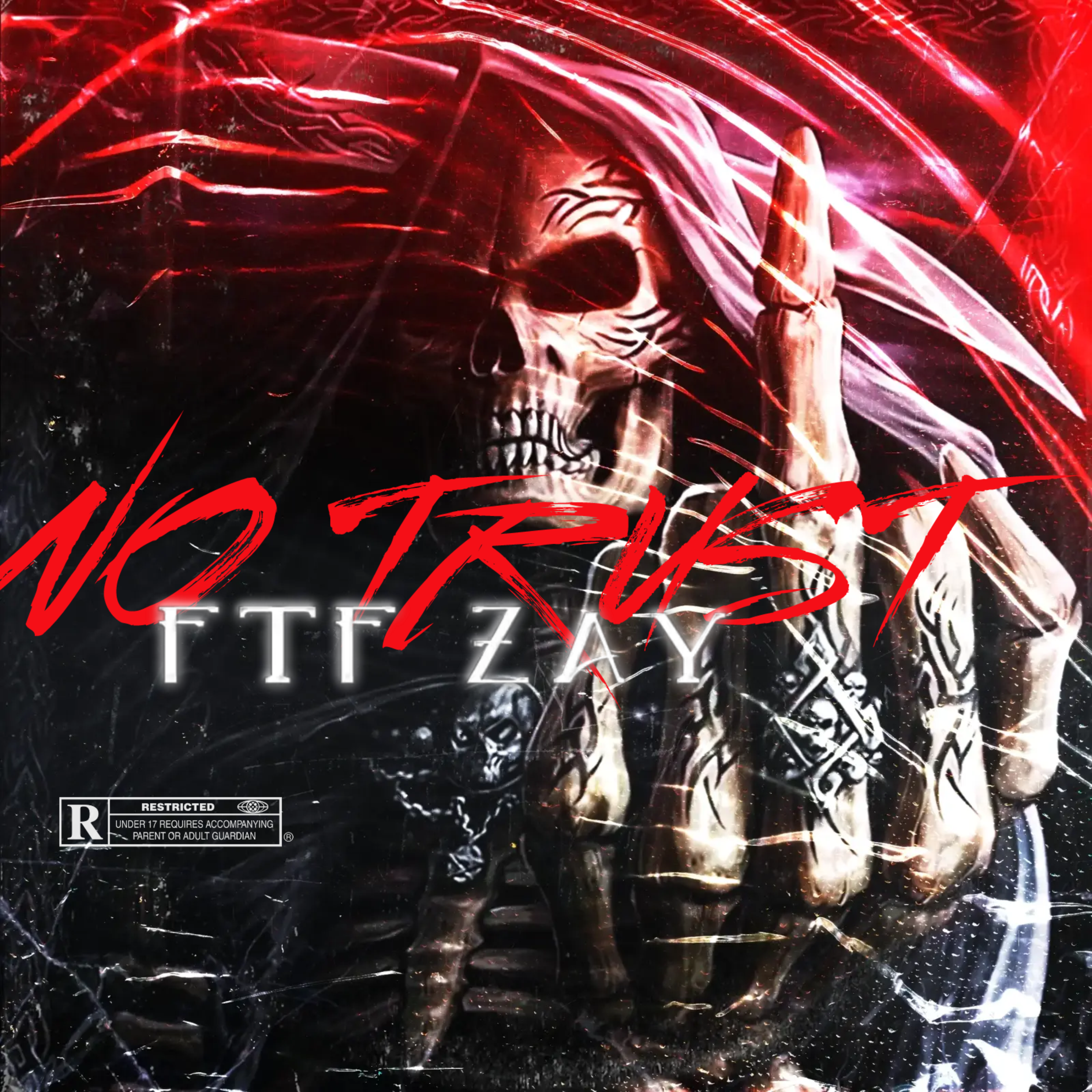 No Trust by FTF Zay cover art