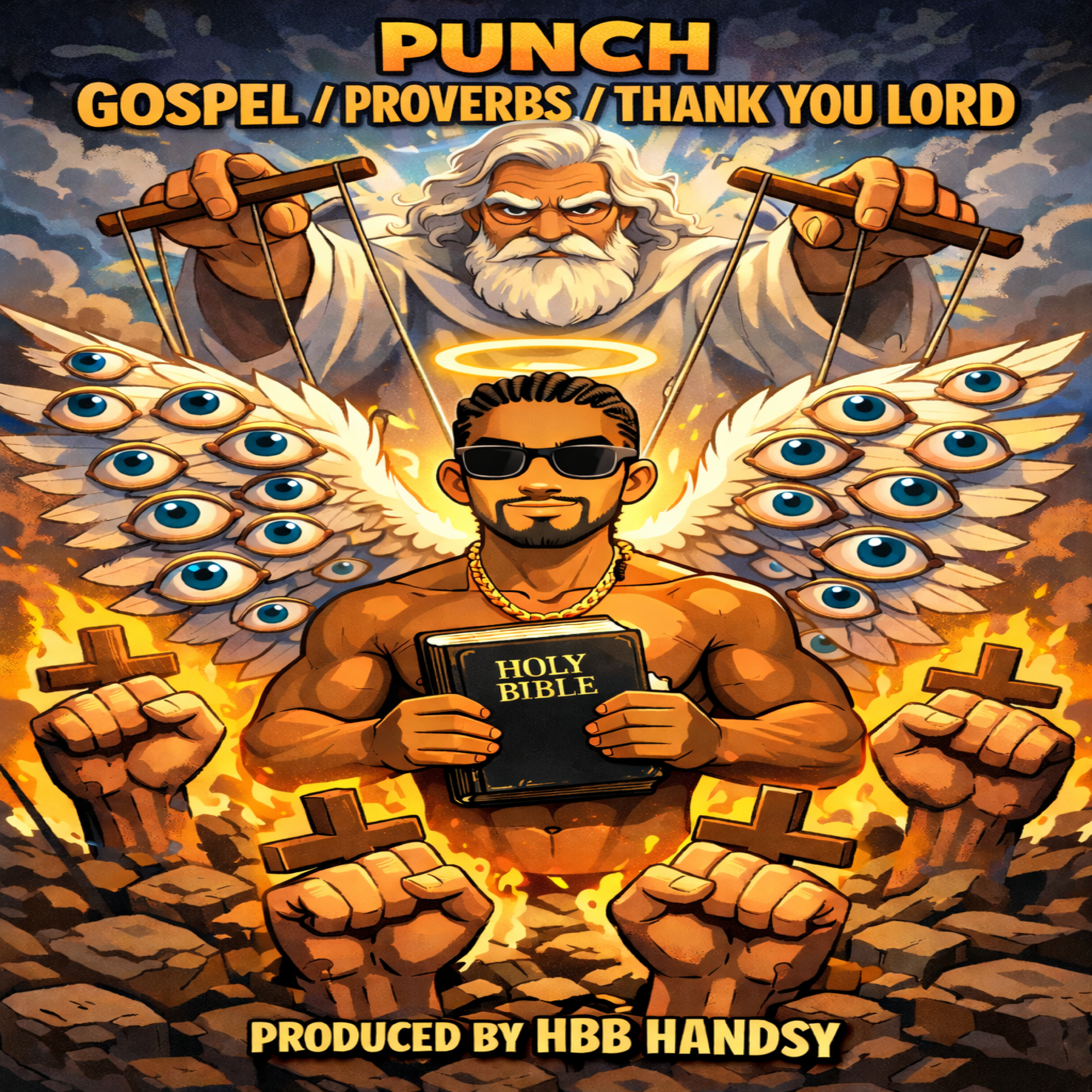 PUNCH gospel / proverbs / thank you lord artwork