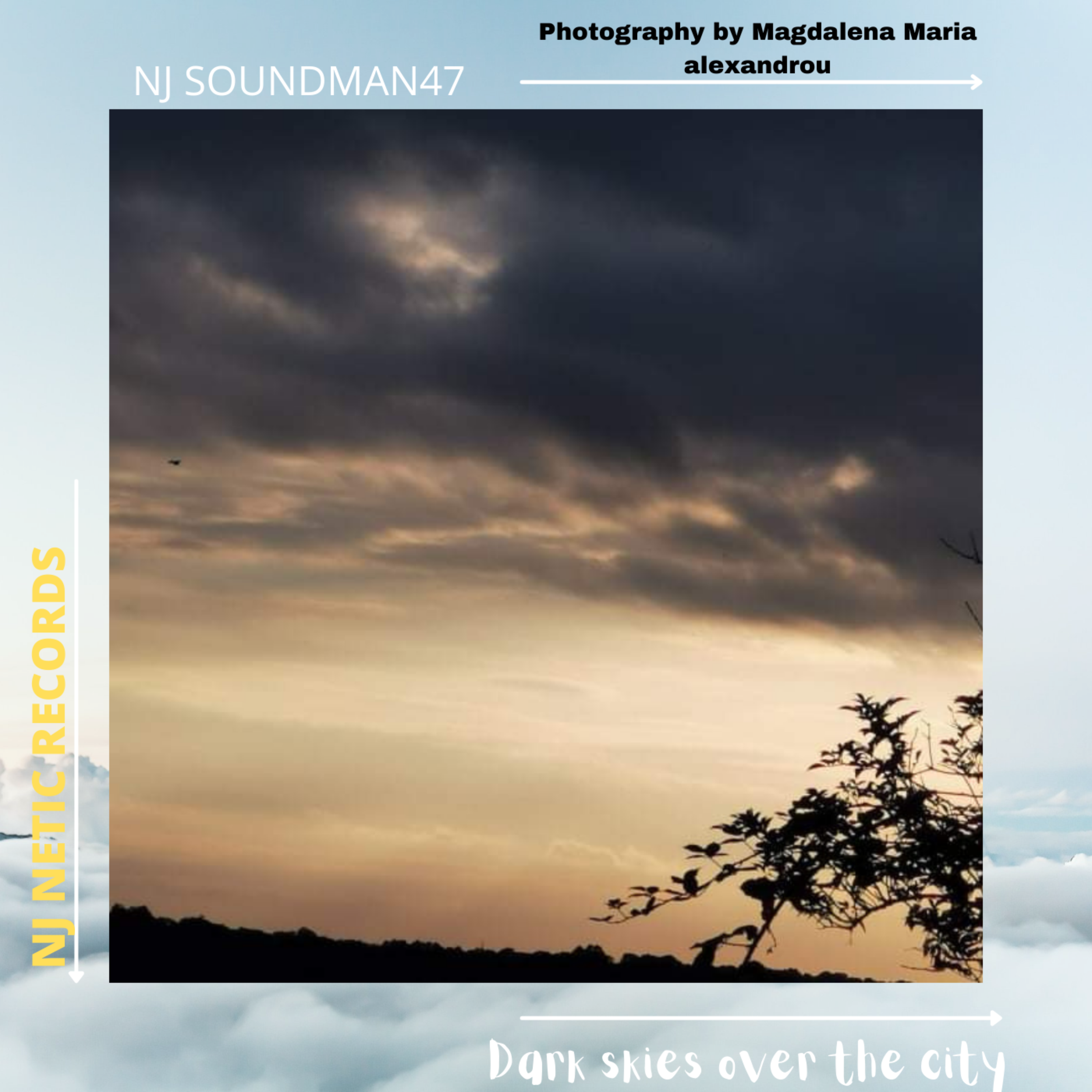 DARK SKIES OVER THE CITY artwork