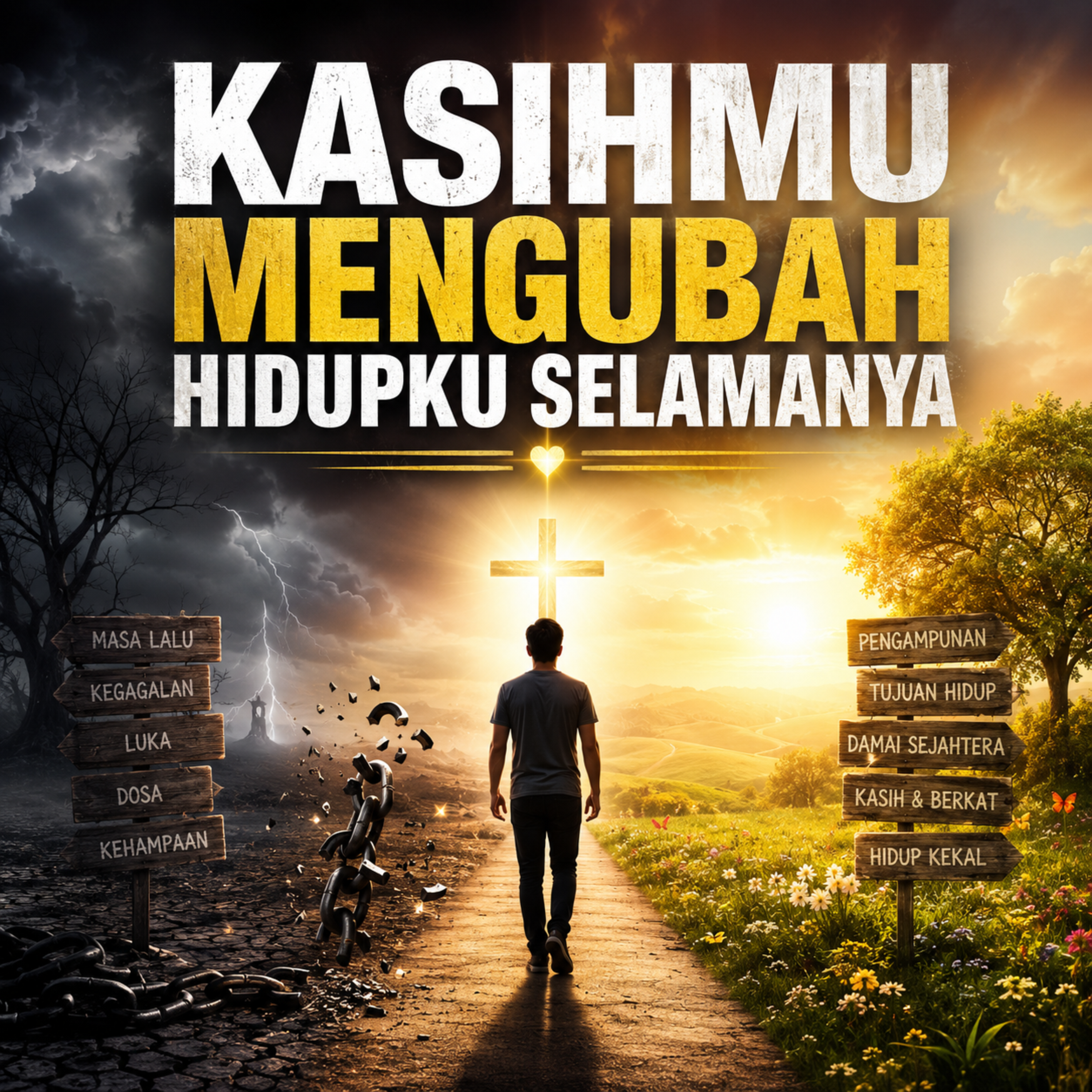KasihMu Mengubah Hidupku Selamanya by PUJI WORSHIP cover art