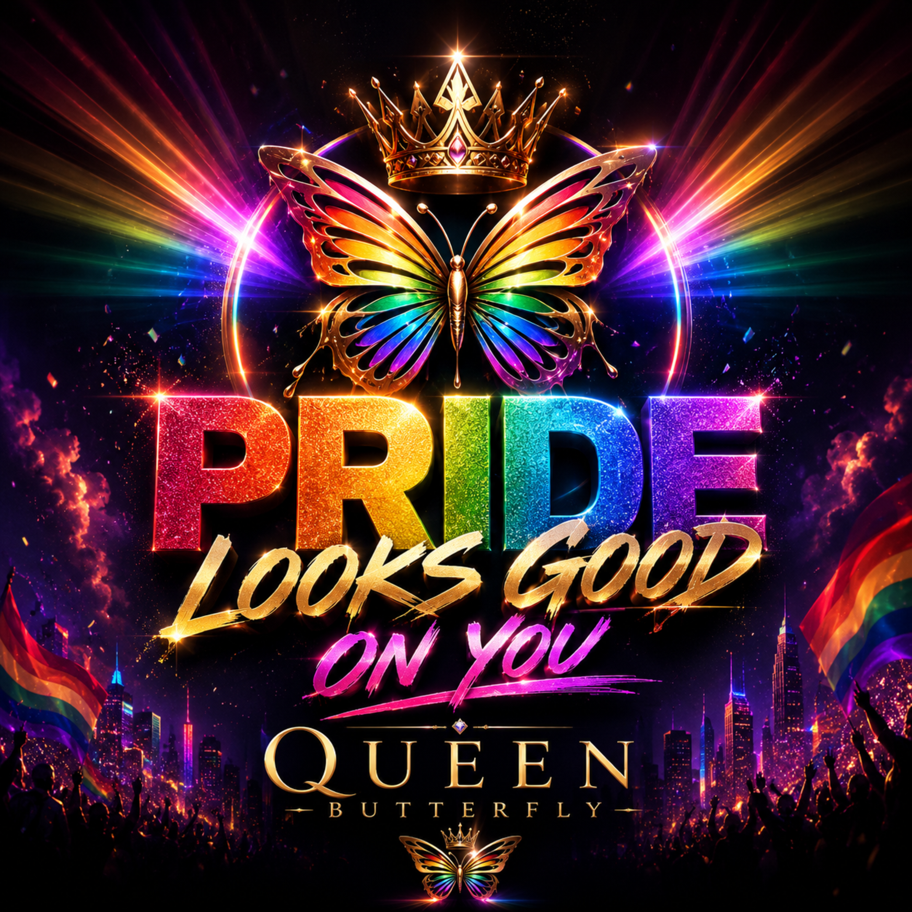 Pride Looks Good On You by Queen Butterfly cover art