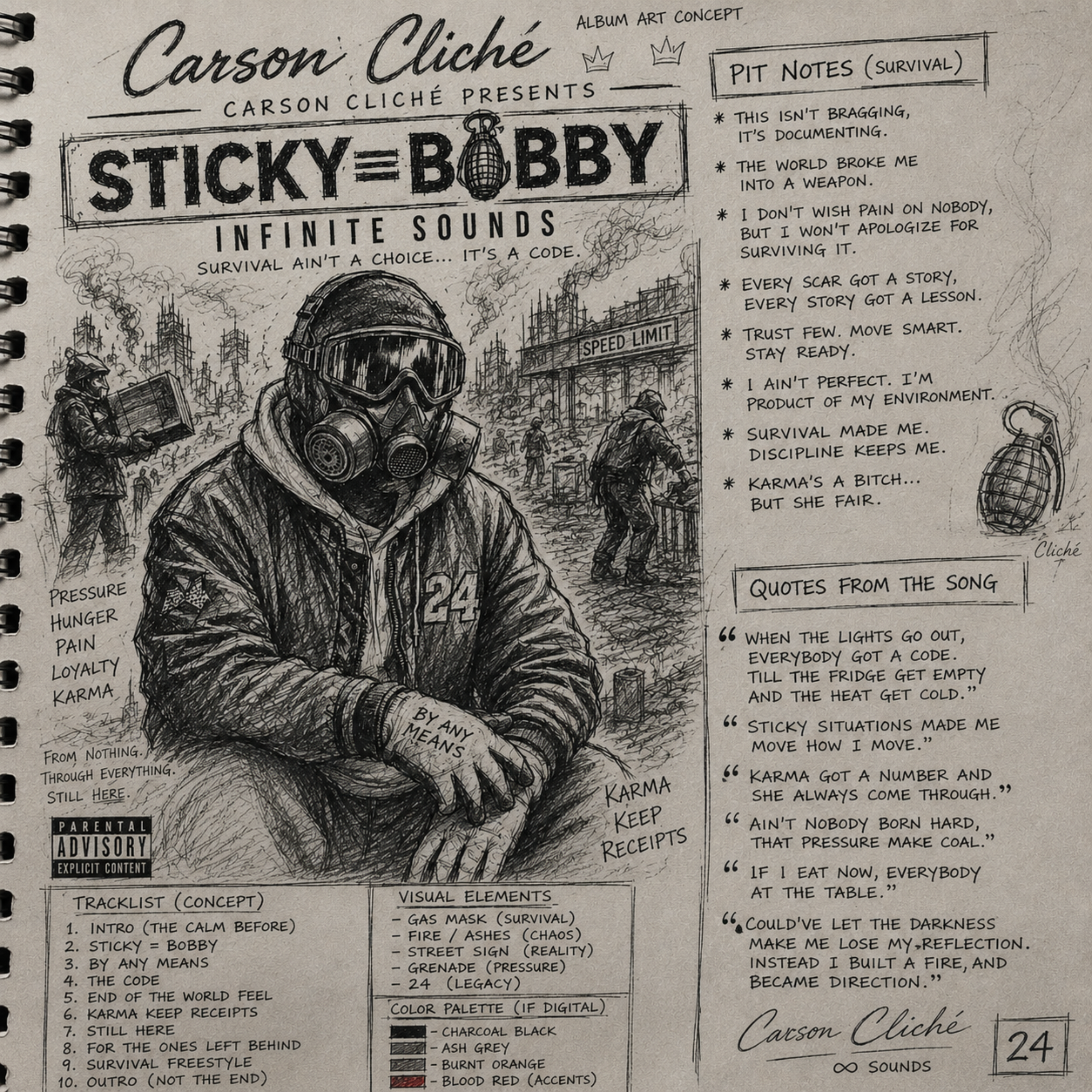 Sticky = Bobby by Carson Cliché cover art