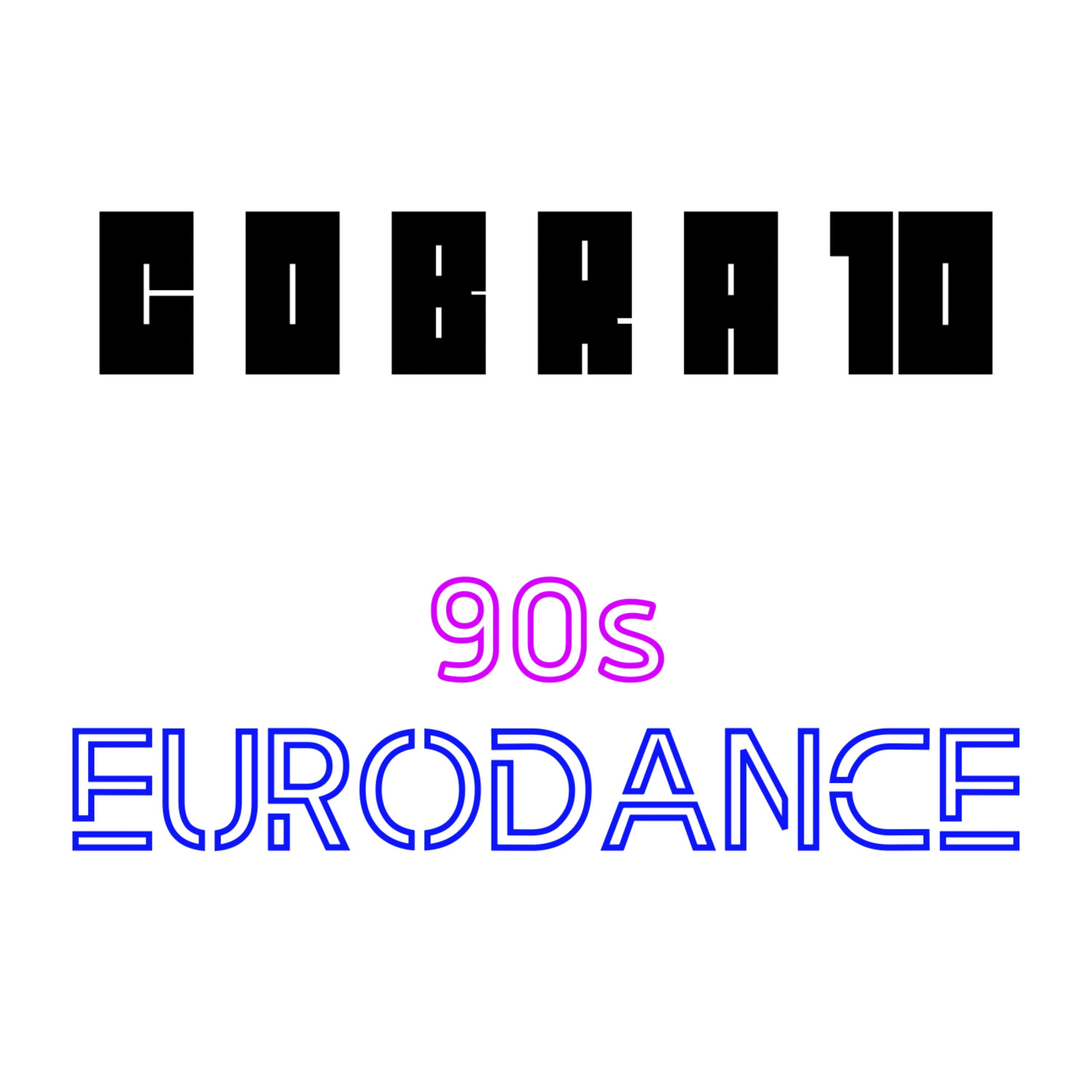 90s Eurodance artwork