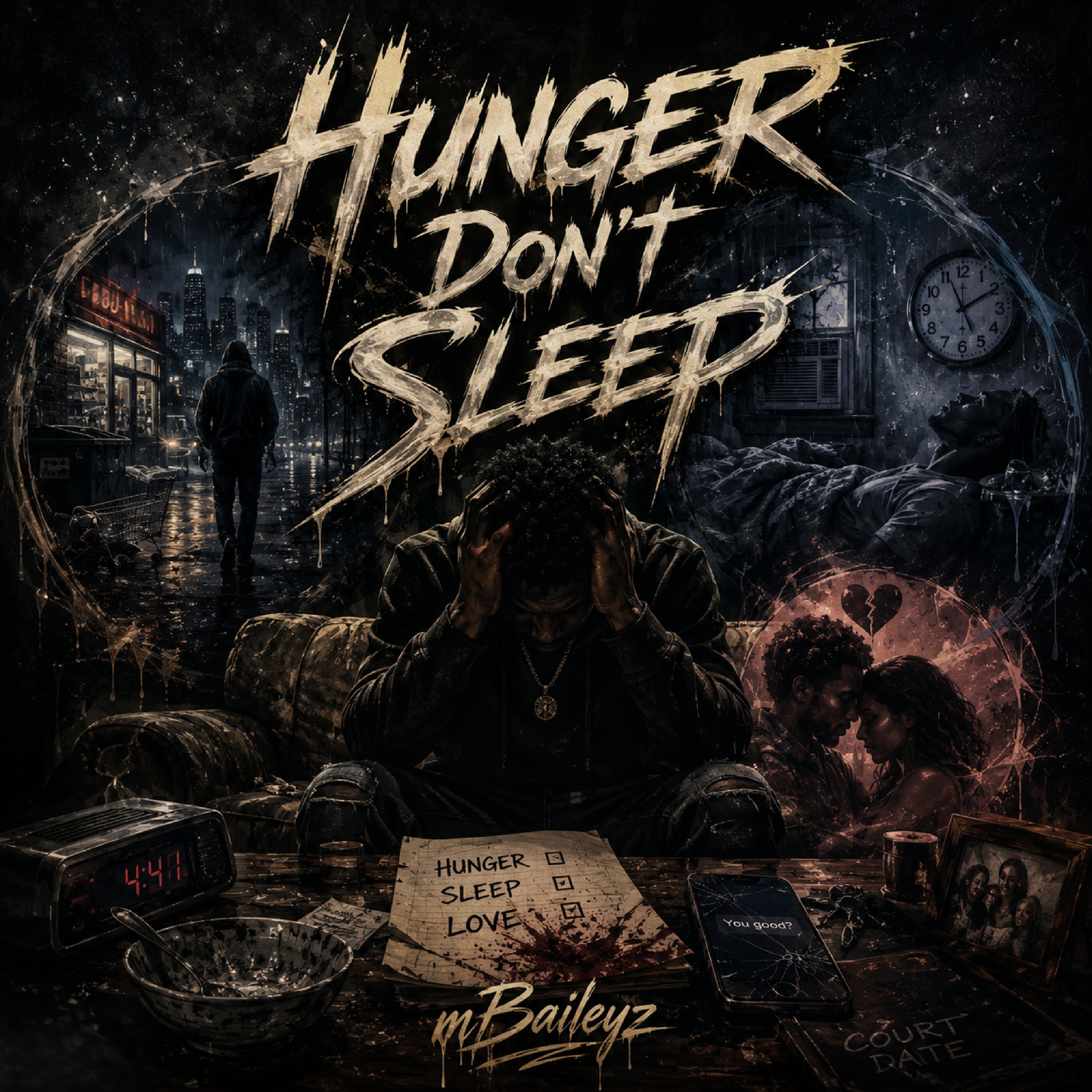 Hunger Don’t Sleep by mBaileyz cover art