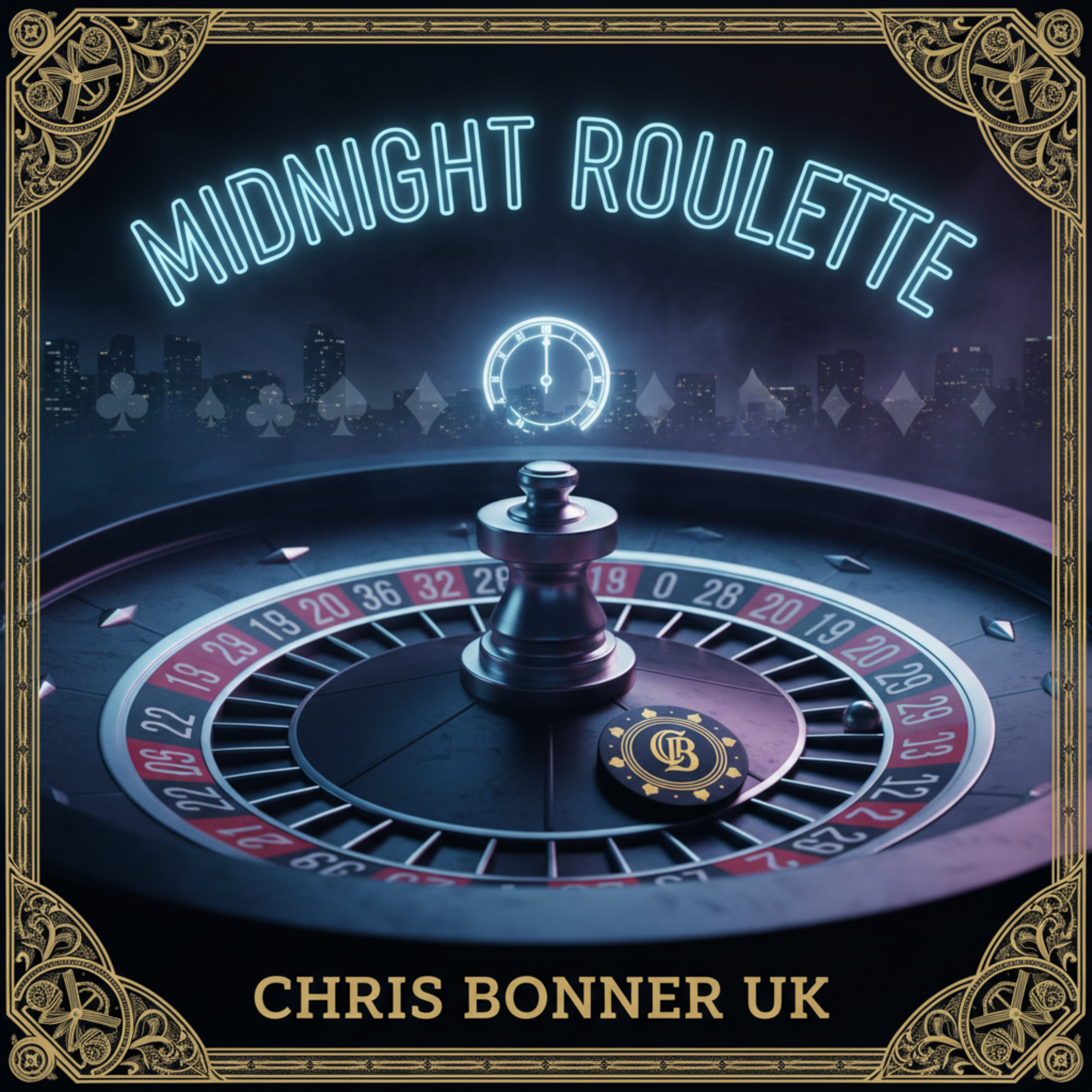 Midnight Roulette by Chris Bonner UK cover art