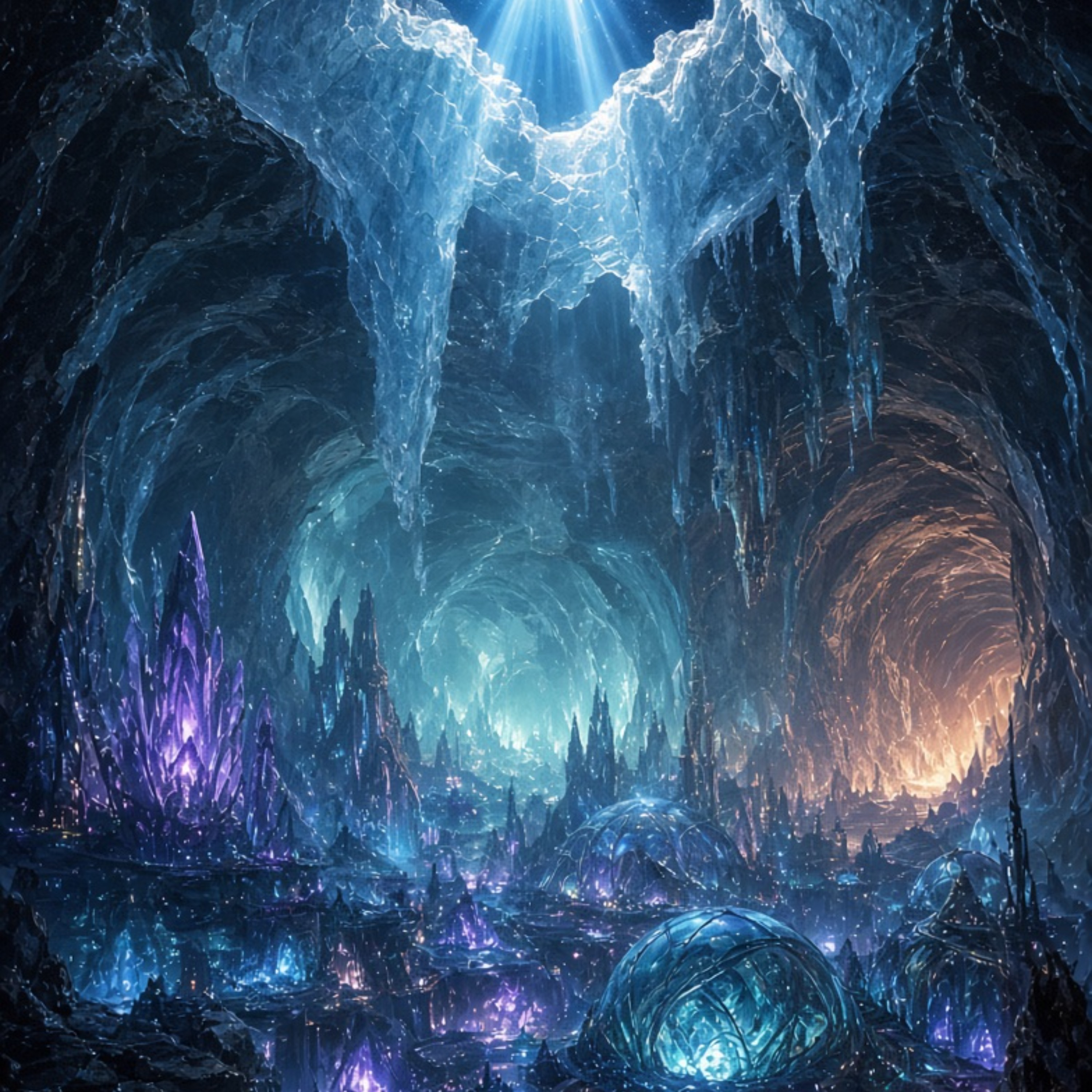 Subsurface Civilization on Vega by CosmicBeyond cover art